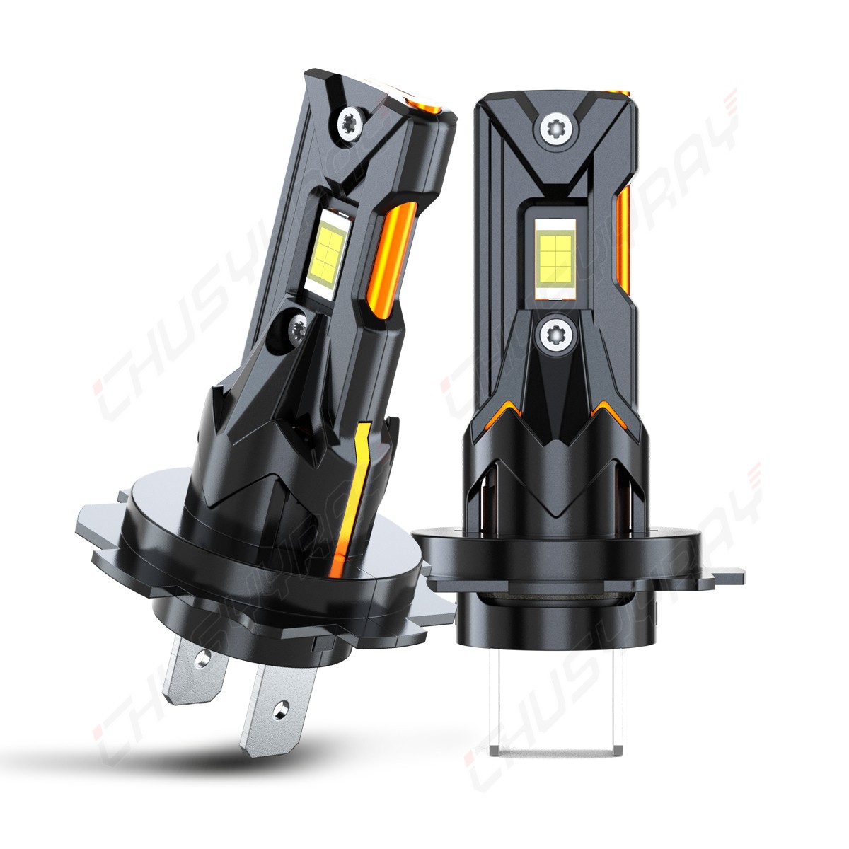 4x H7 H11B LED Headlights Bulbs Kit High Low Beam For KIA Soul 2012-2013 6000K