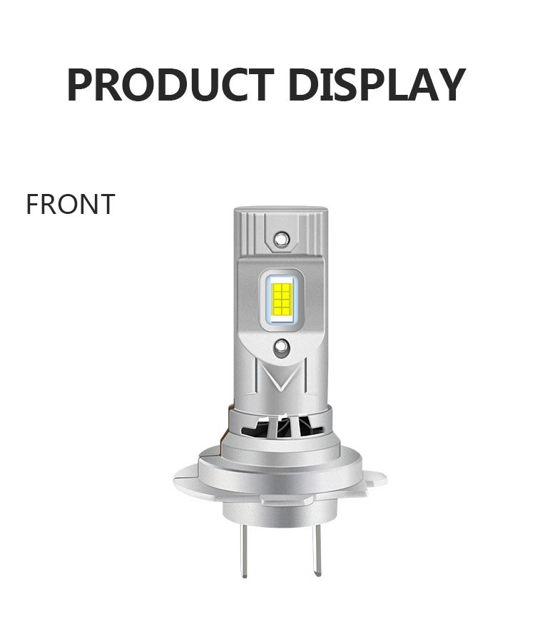 12V 62W Car Headlights Car Lighting 360 Degree Beam Angle Aviation Aluminum