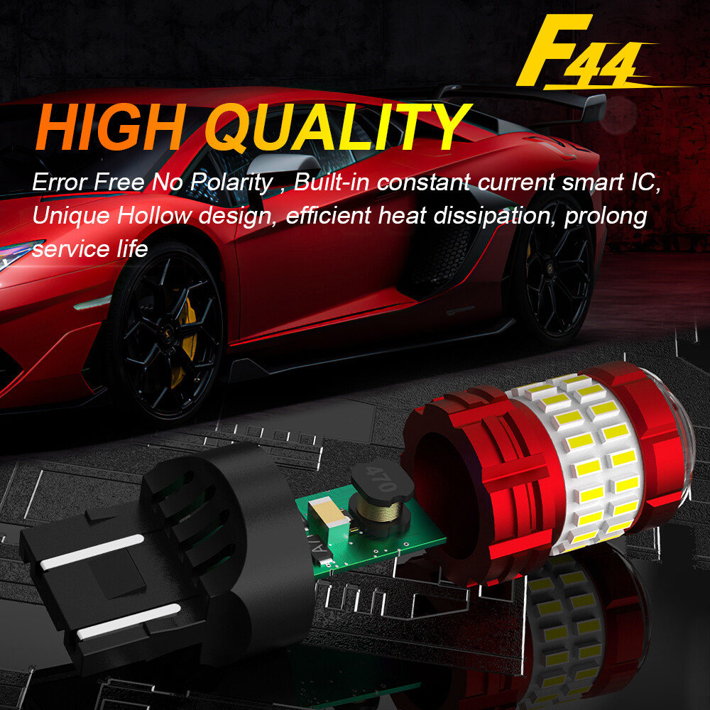 7443 7440 7441 LED Back Up Reverse Light Bulbs Xenon White 6000K Canbus 2pcs