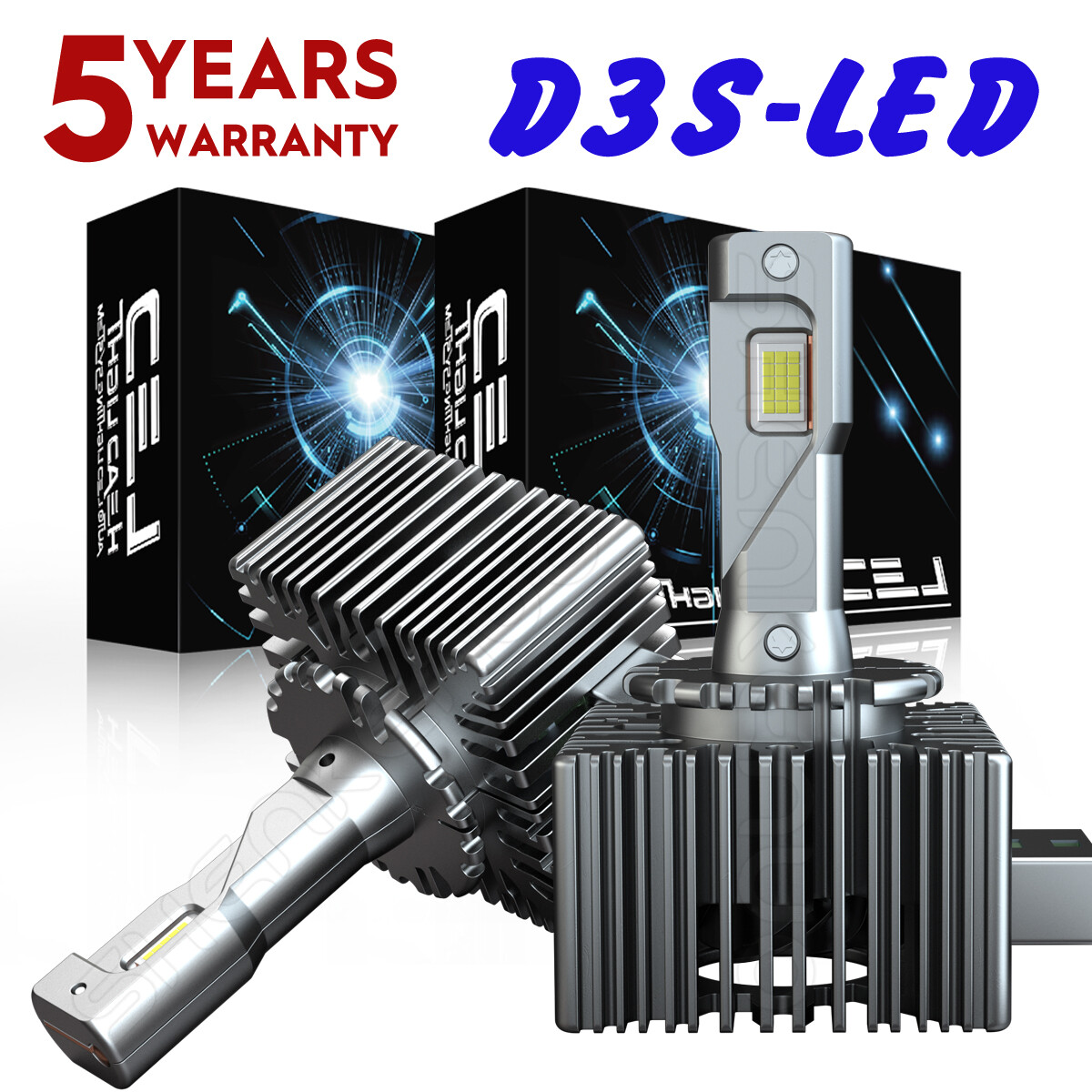 Front LED Headlight Bulbs FIT FOR CHEVROLET BLAZER 2019-2020 High/Low Beam 6500K