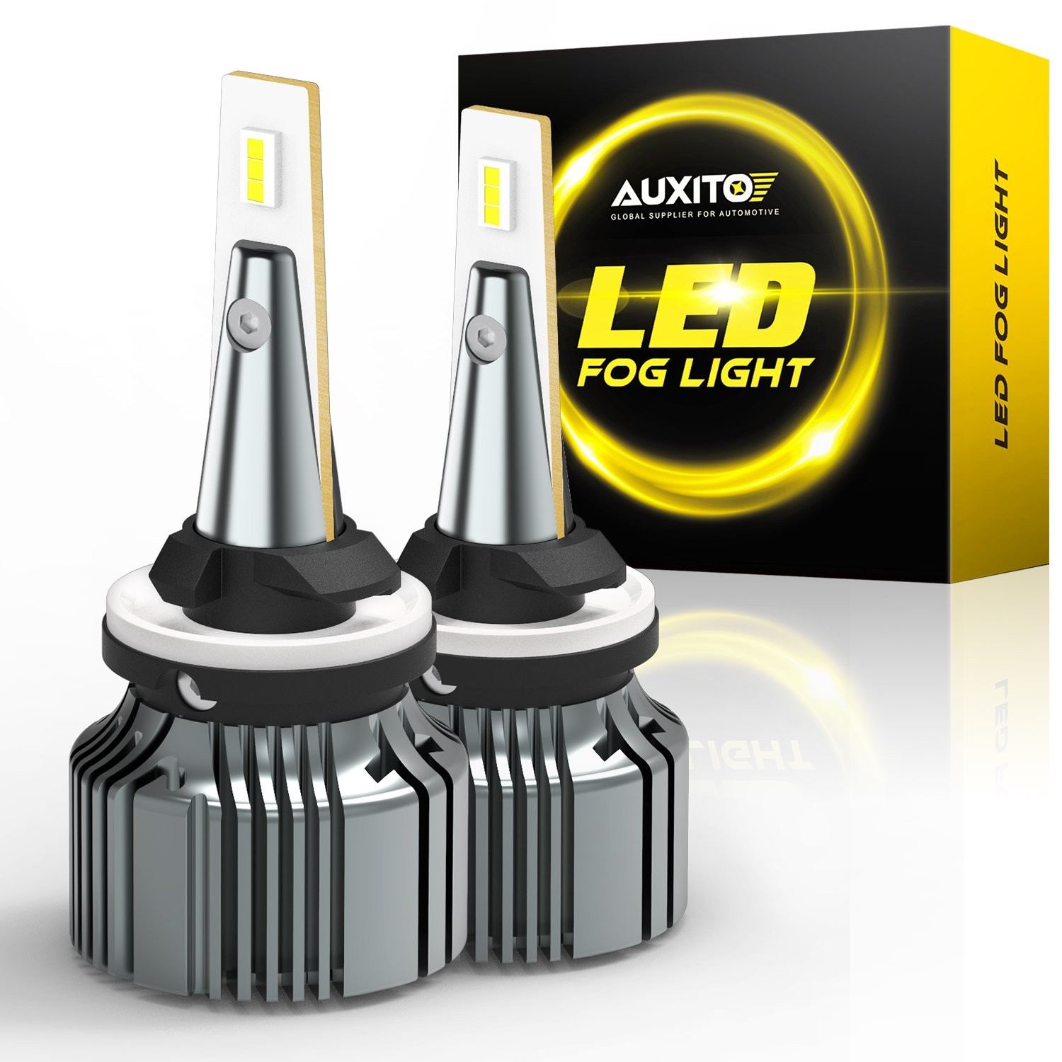 AUXITO 880 881 892 893 LED Fog Light Bulb Conversion Kit 2000LM 6000K 28W White