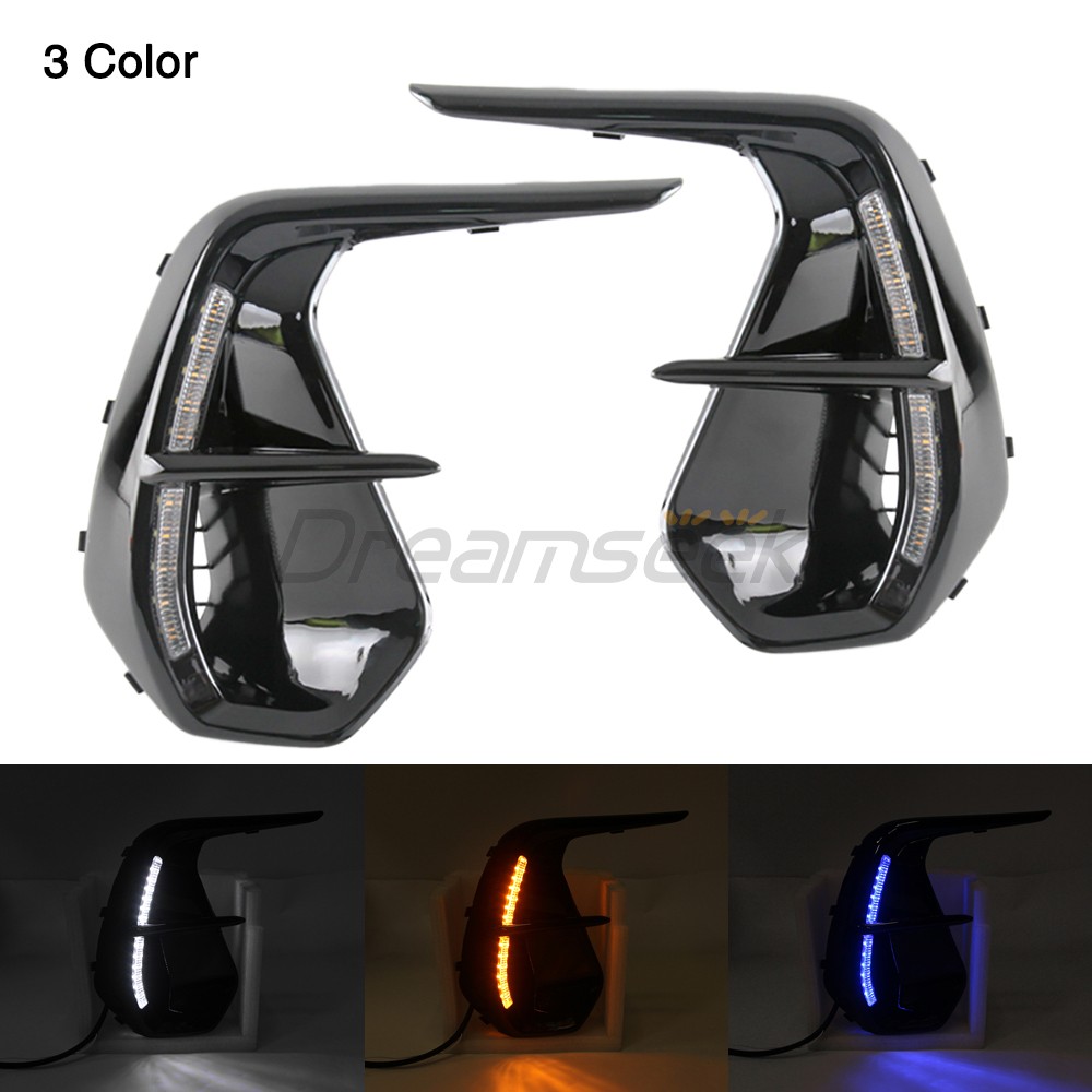 LED DRL For Subaru BRZ 2022+ Daytime Running Light Fog Lamp with Turn Signal L+R