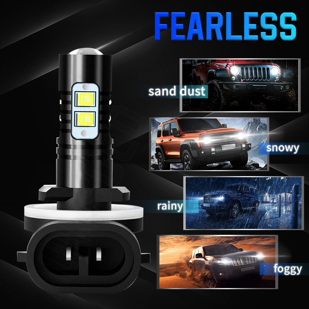 【2025 BRAND NEW】LED Headlight Combo Kit Bulbs Hi/Lo Beam Fog Light 6500K White