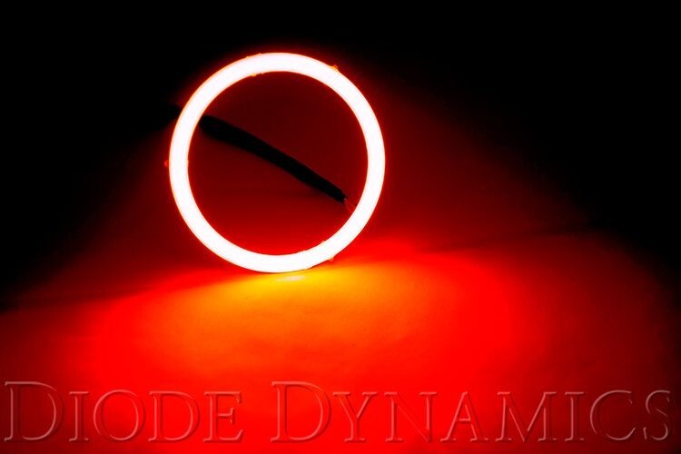 Diode Dynamics (Pair) 140mm LED Red Halo Rings