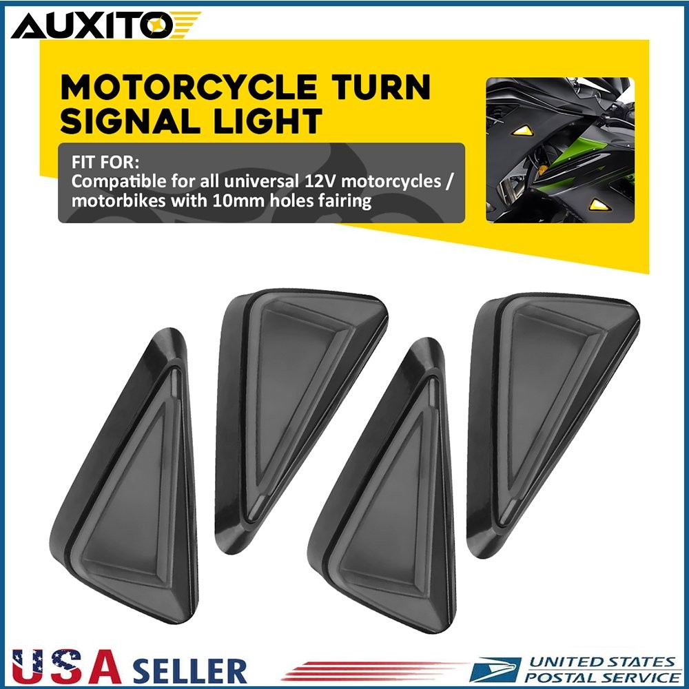 Turn Signal Light Smoke Flush Mount LED Indicator Blinker fit Yamaha YZF 4-20X