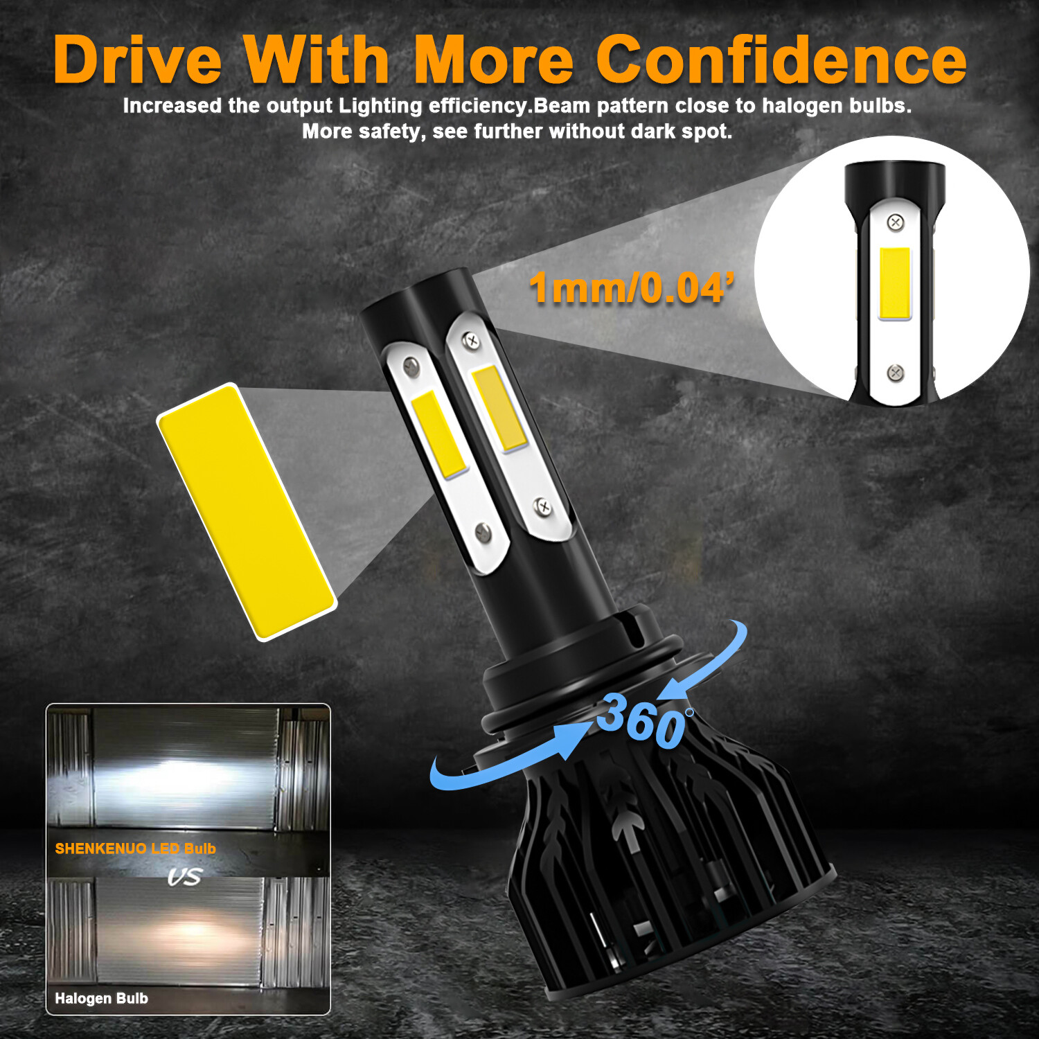 Para FIT Chevrolet Colorado 2015 2016 2017 2018 2019 LED faro + luces antiniebla