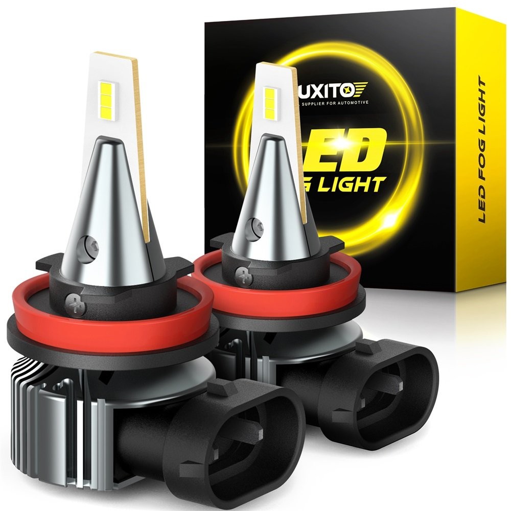 Upgrade H8 LED Fog Light Daytime Running Light High Power White 4000Lm CANBUS X2