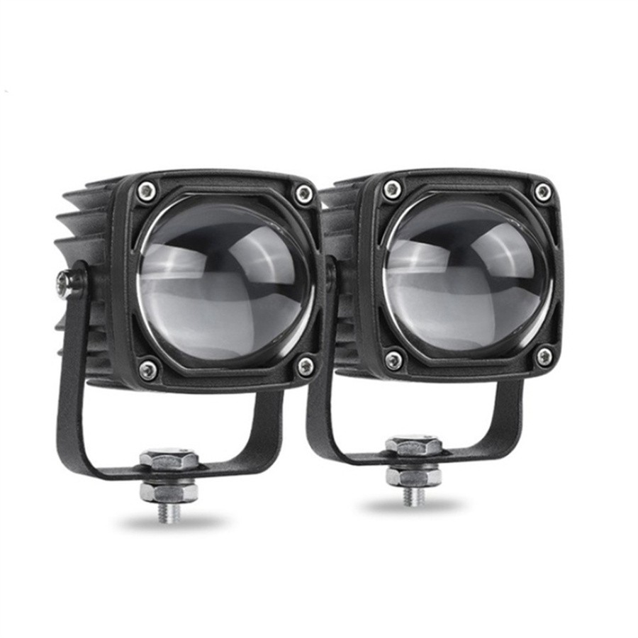 Pickup/Wagon Work Driving Light White ＆ Yellow Aluminum Housing Waterproof