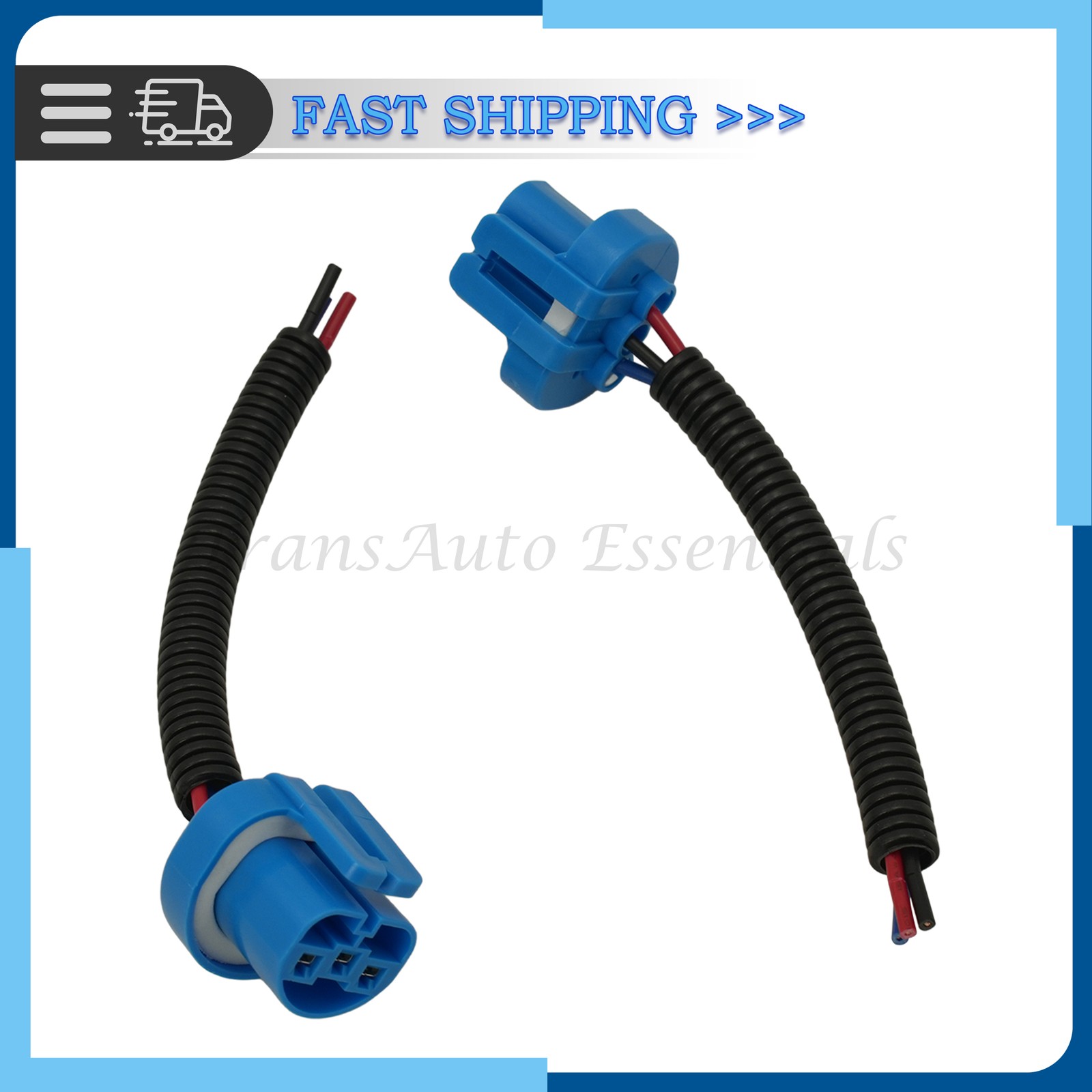 Wire Pigtail Female P 9007 HB5 Plug Connector Head Light Harness Bulb Socket US