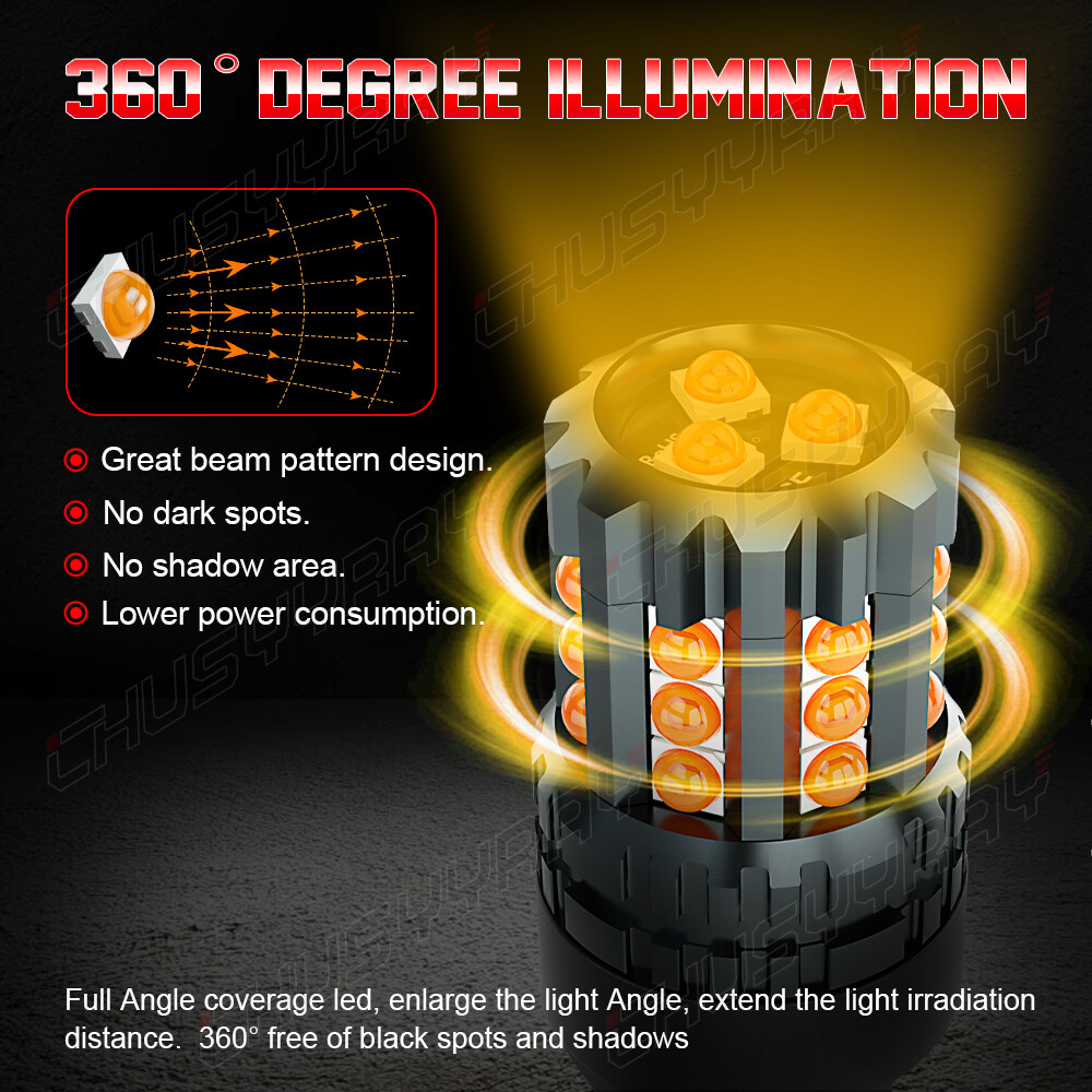 For Chevy Silverado 2500HD 20-23 LED Headlight Hi/Lo+Turn Signal Light Bulb Kit