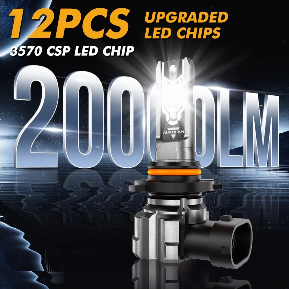 LED Headlight Hi-Lo Bulbs For Chevy Pickup Truck 1500 2500 1990 1991 1992-2000