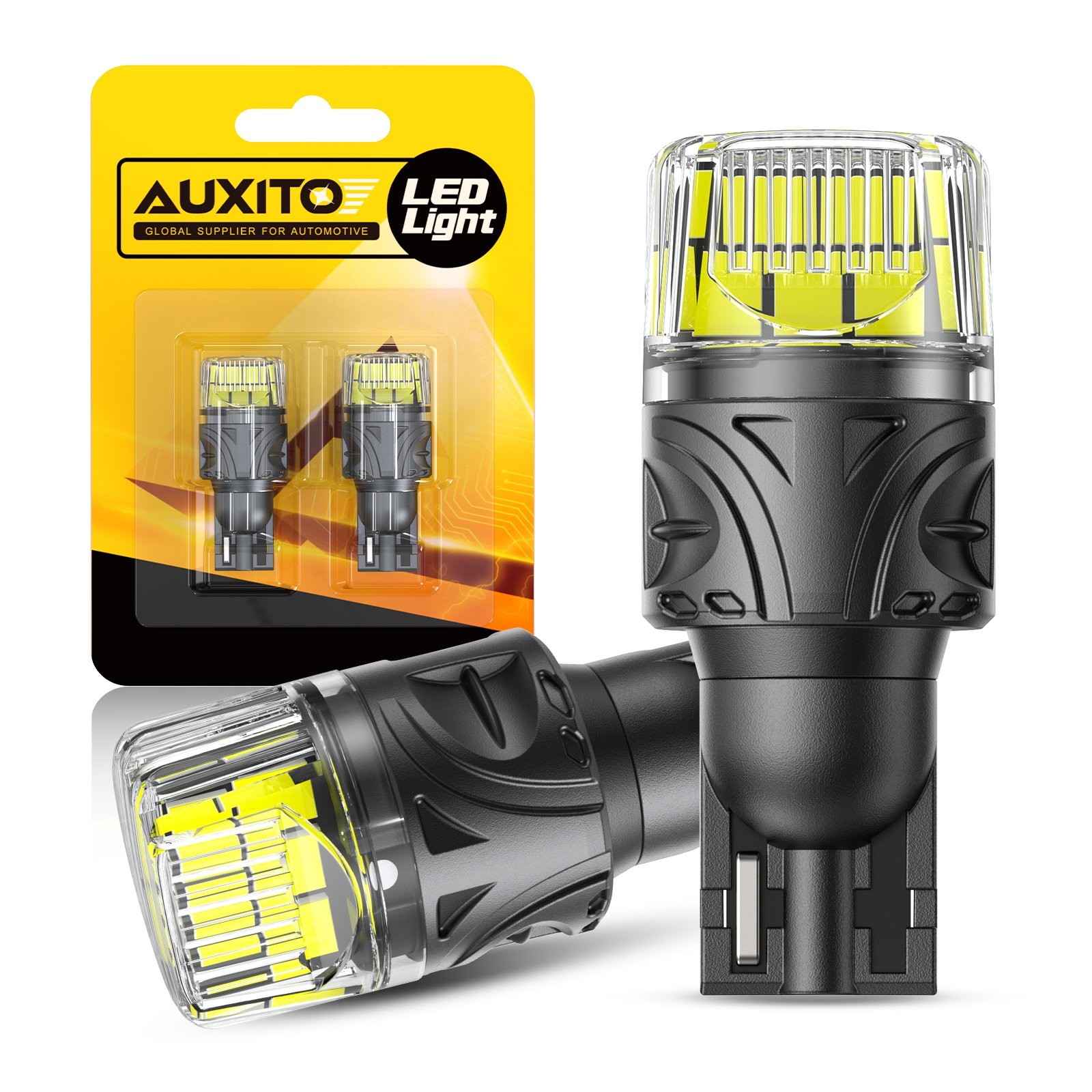 2x T15 921 912 LED Reverse Backup Light Bulbs W16W 916 6500K Super Bright White