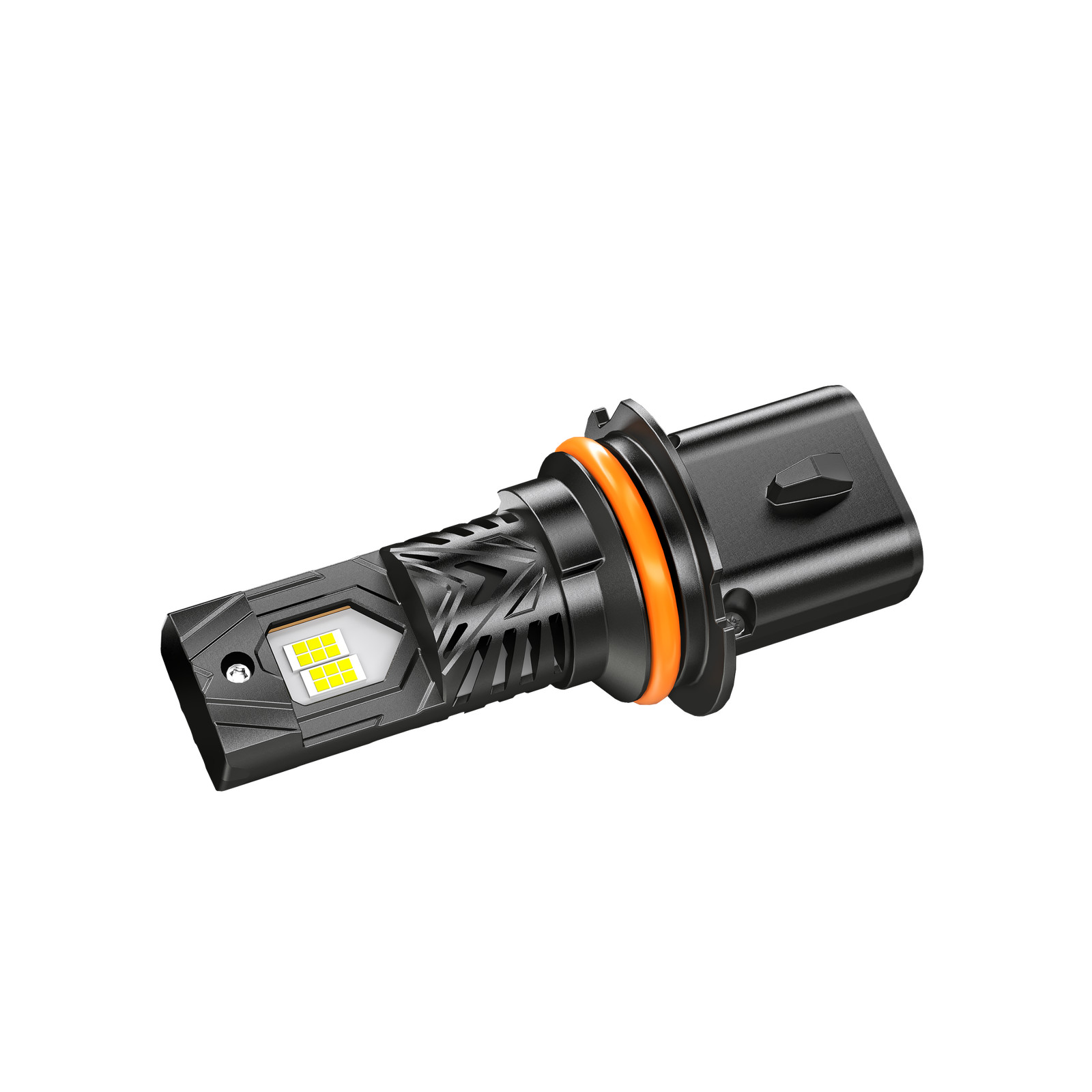 AUXBEAM Canbus 9007 HB5 LED Headlight Bulb Kit 6500K White High Low Beam 30000LM