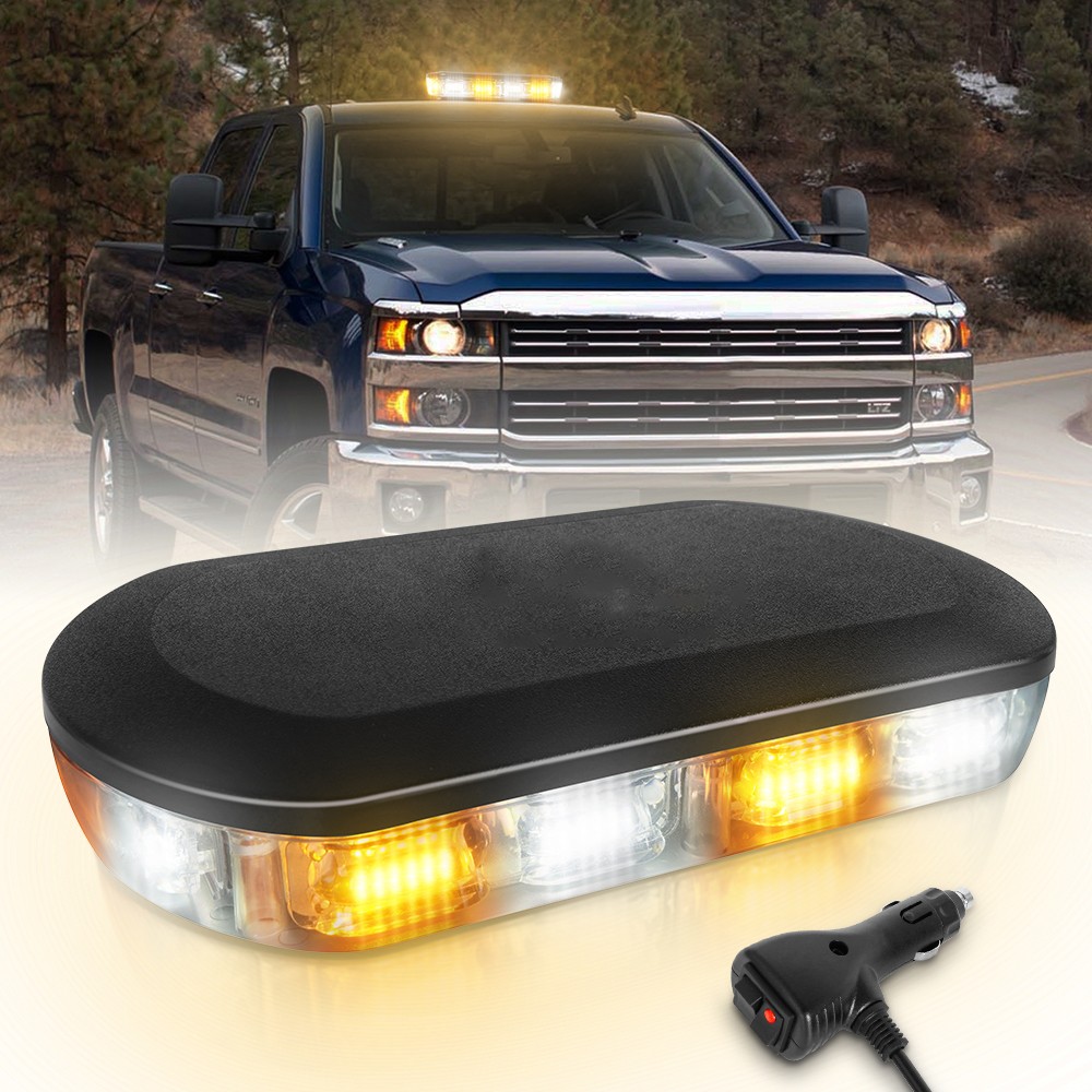 Brand new Emergency Strobe Lights Windshield Deck Warning Light Lamps 72LEDS