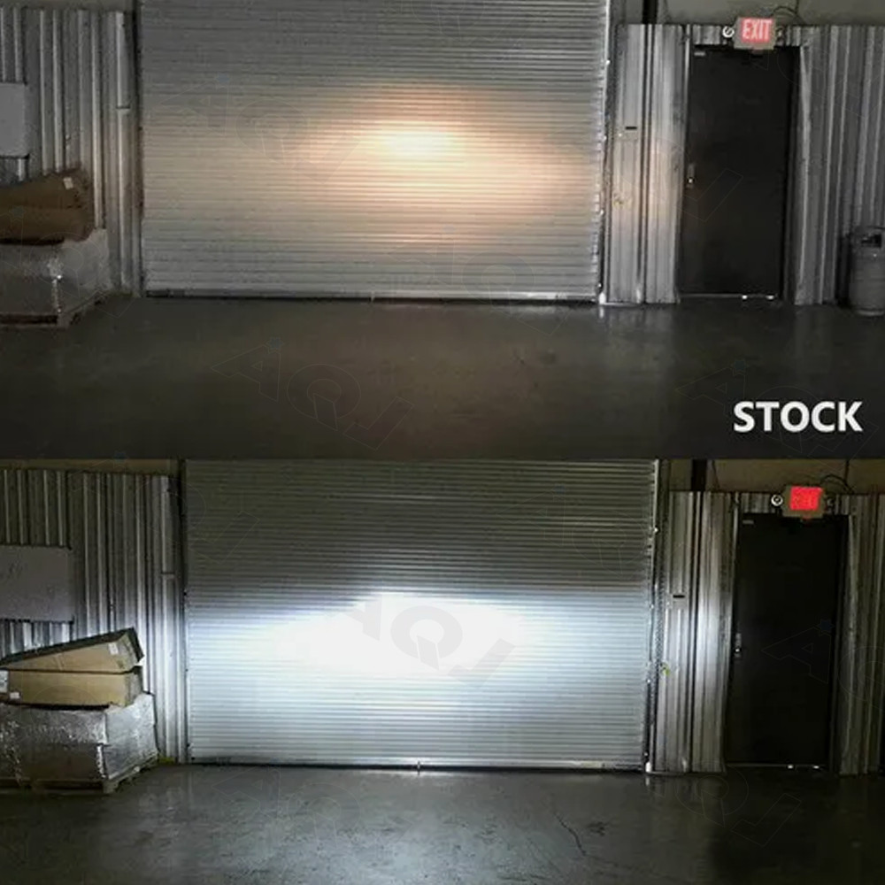 AQJ 9007/ HB5 LED Headlight High Low Beam Bulbs Kit 6000K White Bright CANBUS