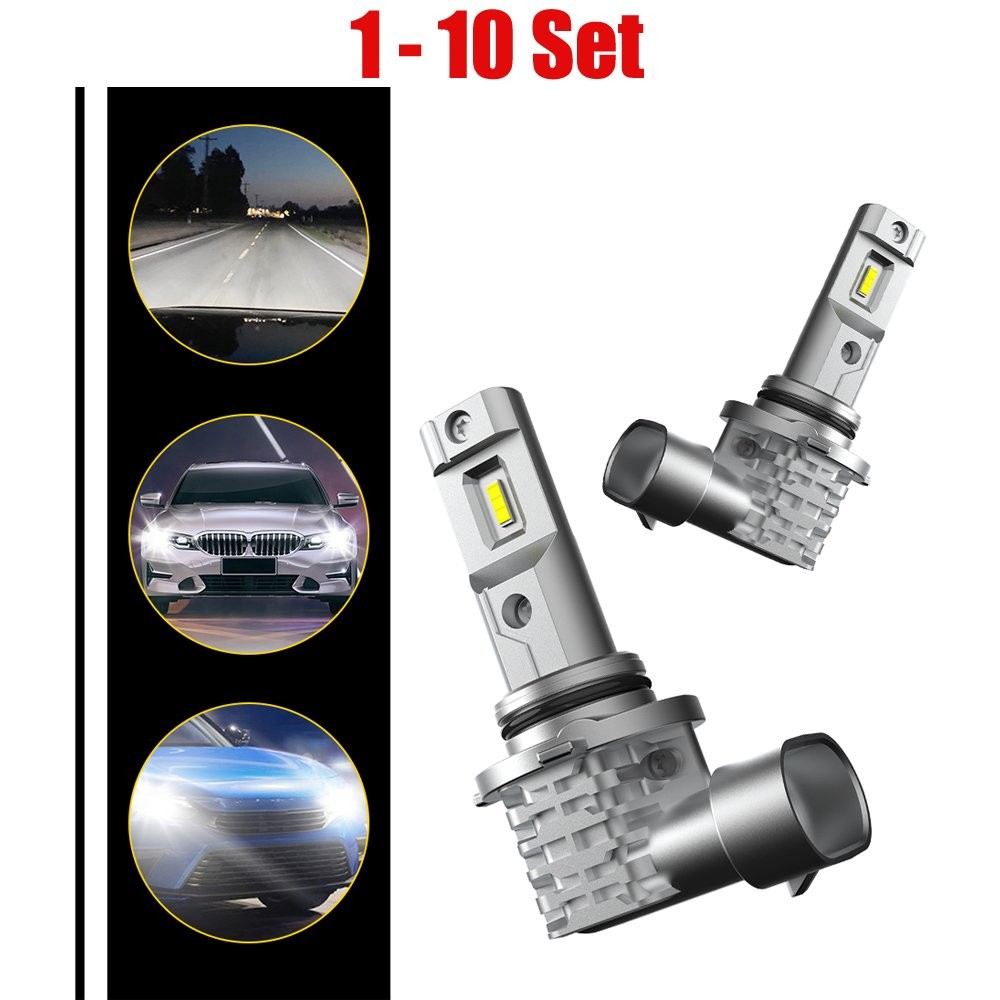 2-20 9006 HB4 LED Fog Light Super Bright Bulb White 6500K 360000LM High/Low Beam