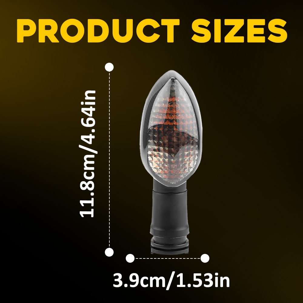 4-40X Turn Signal Indicator Blinker Light For Yamaha YZF R125 2008-24/R15 15-24