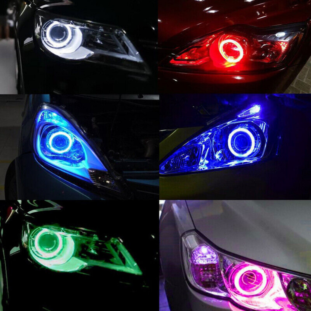 Waterproof LED COB Halo Rings Angel Eyes for DRL Can-am Renegade off-road SUVs