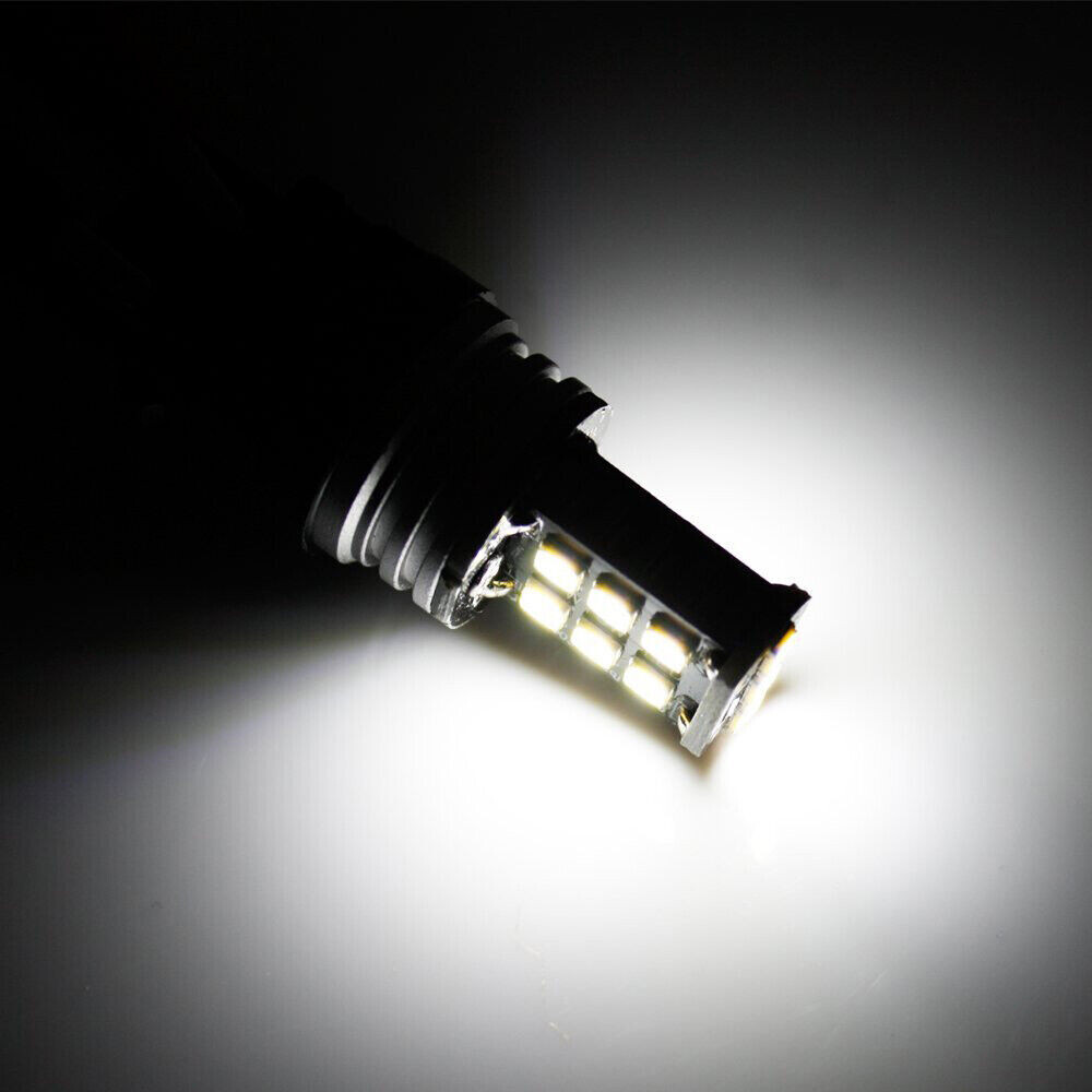 2x 3157 LED 6000K White Daytime Running Light DRL Bulbs For Toyota Tundra Tacoma