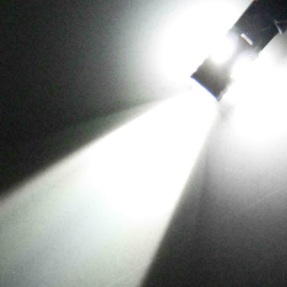 2x BAX9S H6W LED 6000K No Error Parking Light Bulbs For Mercedes Benz W210 Etc