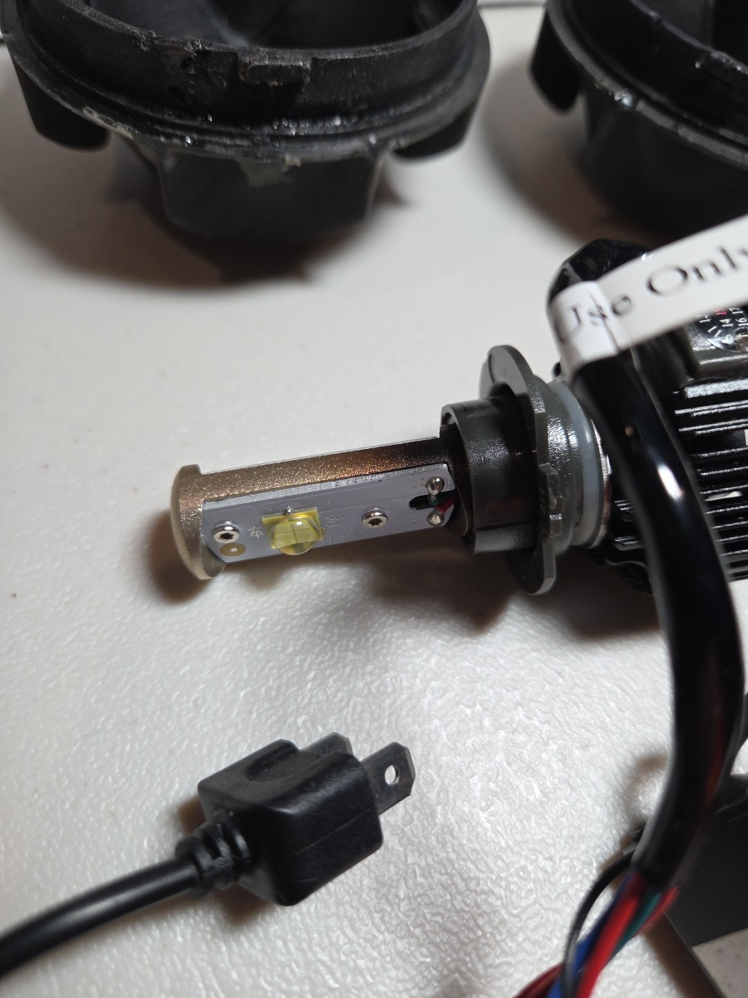 CYCLOPS H7 LED BULB CONVERSION 2012 Yamaha Super Tenere 1200