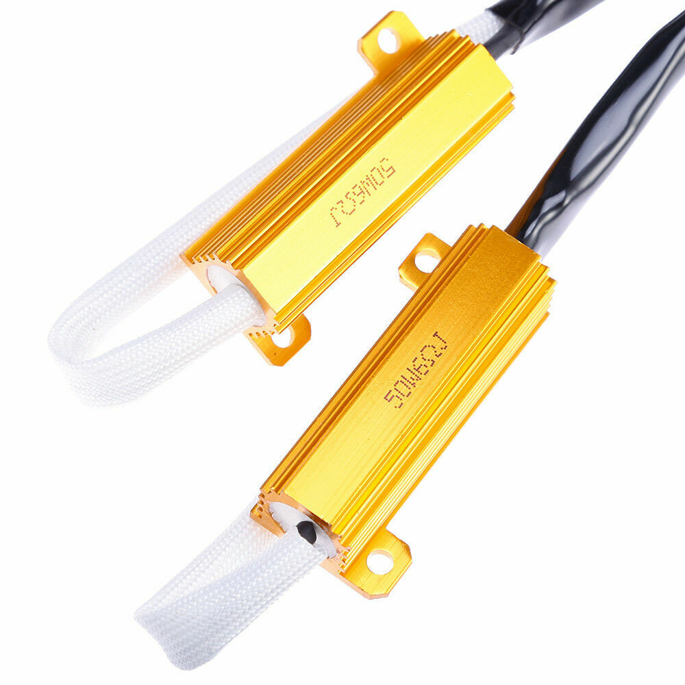 For Dodge 2x H13 9008 LED Headlight Error Free Anti-Flicker Resistor Decoder