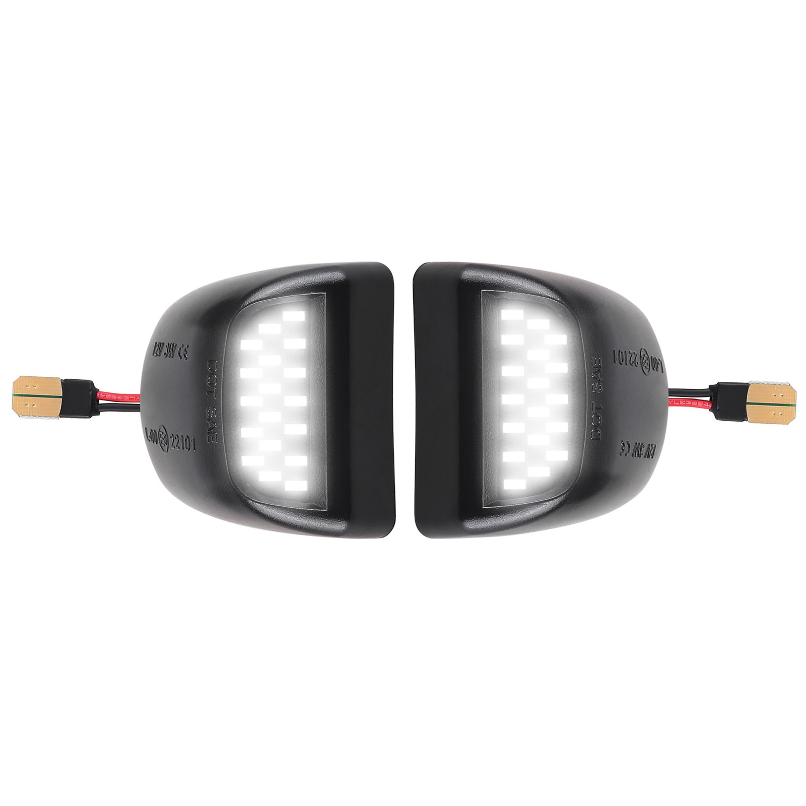 2x 12V LED License Plate Lights for Chevrolet Pickup Truck GMC 22794700
