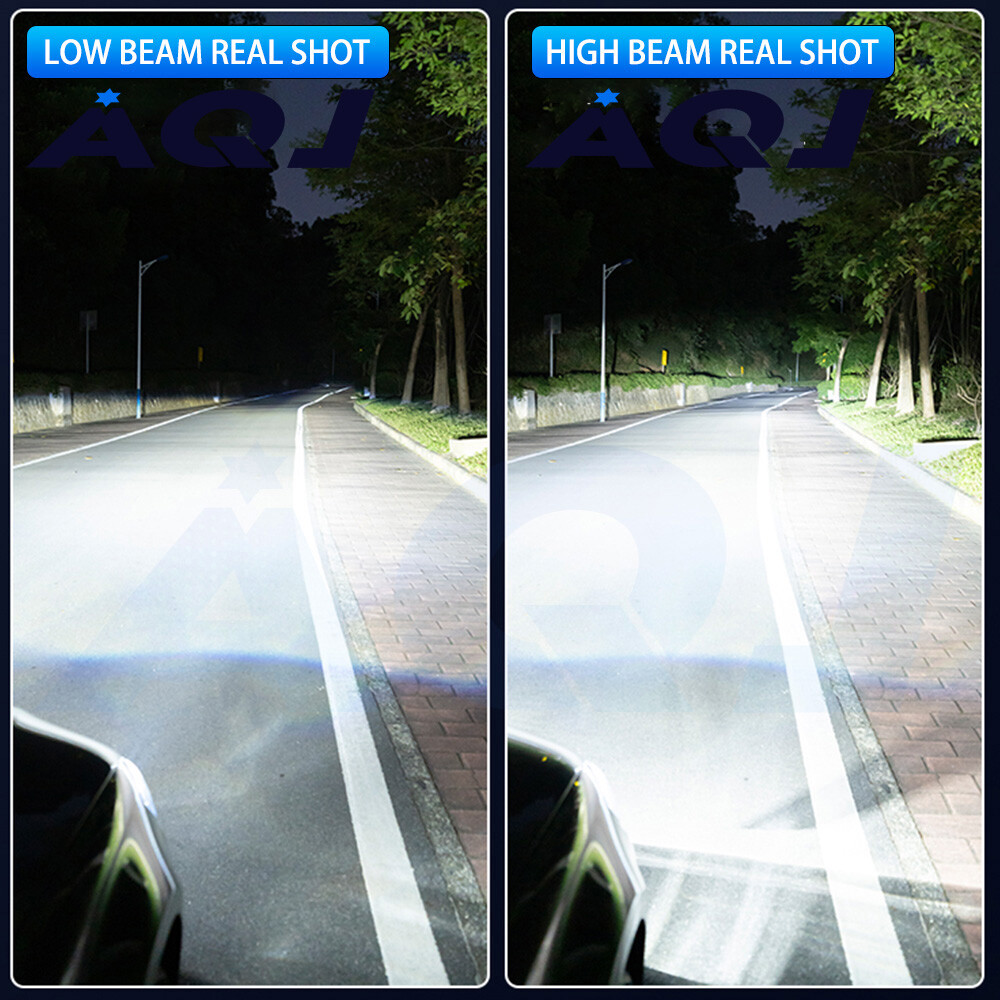 9007 HB5 LED Headlight Bulbs Kit 6500K White High Low Beam Light Super Bright