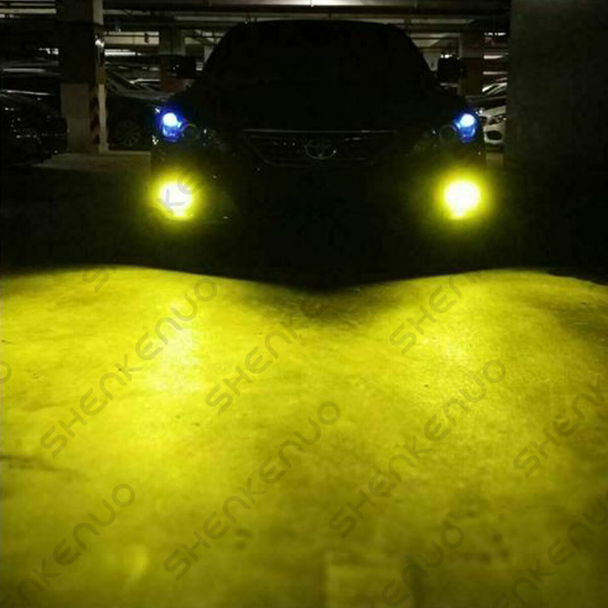 For Ford Explorer 2002-2010 – 2X Golden Yellow 9145 LED Fog Light Bulbs Lamp 80W