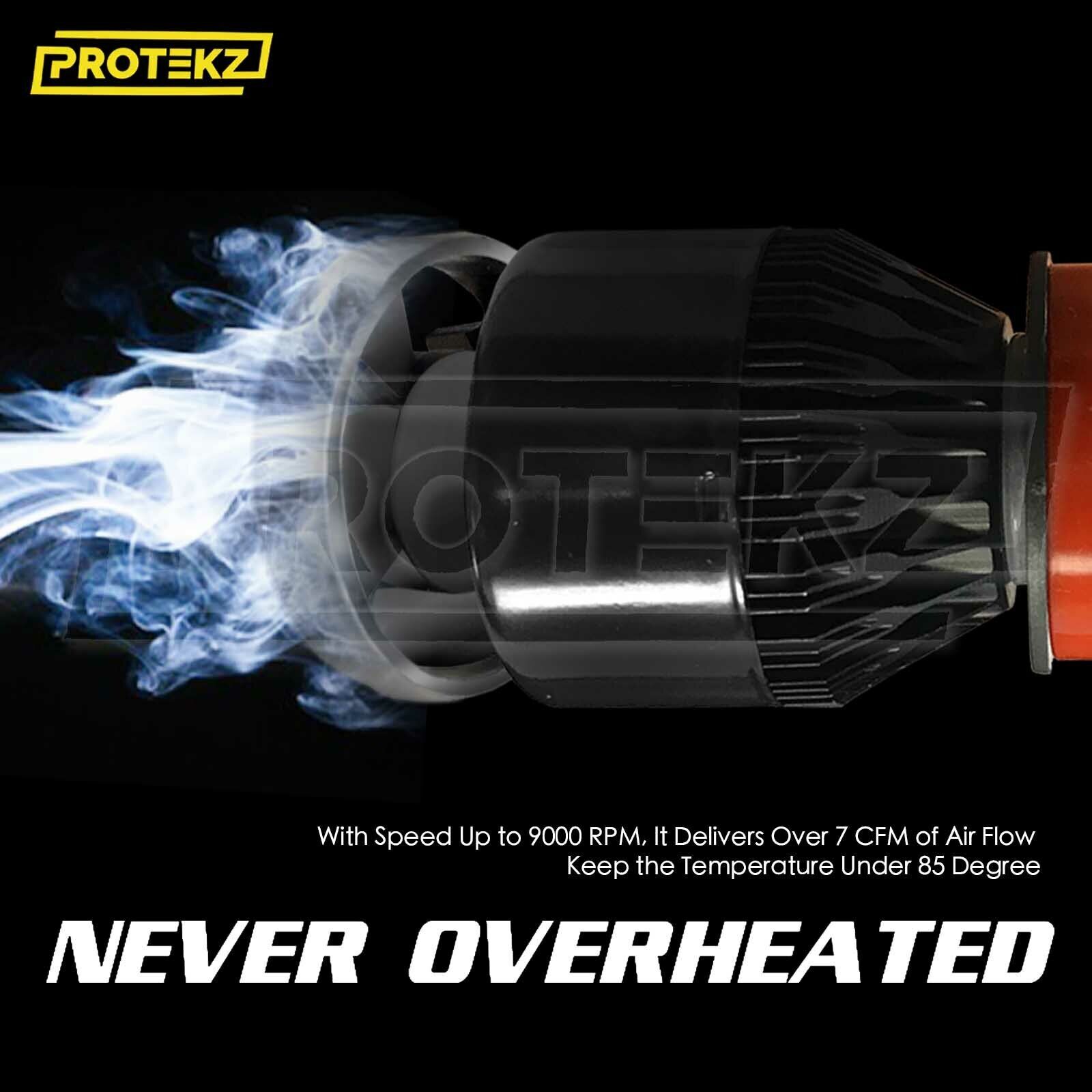 9007 LED Bulb CREE Chips 6000K Wide Angle 360 Degree Adjustable HB5 Headlight