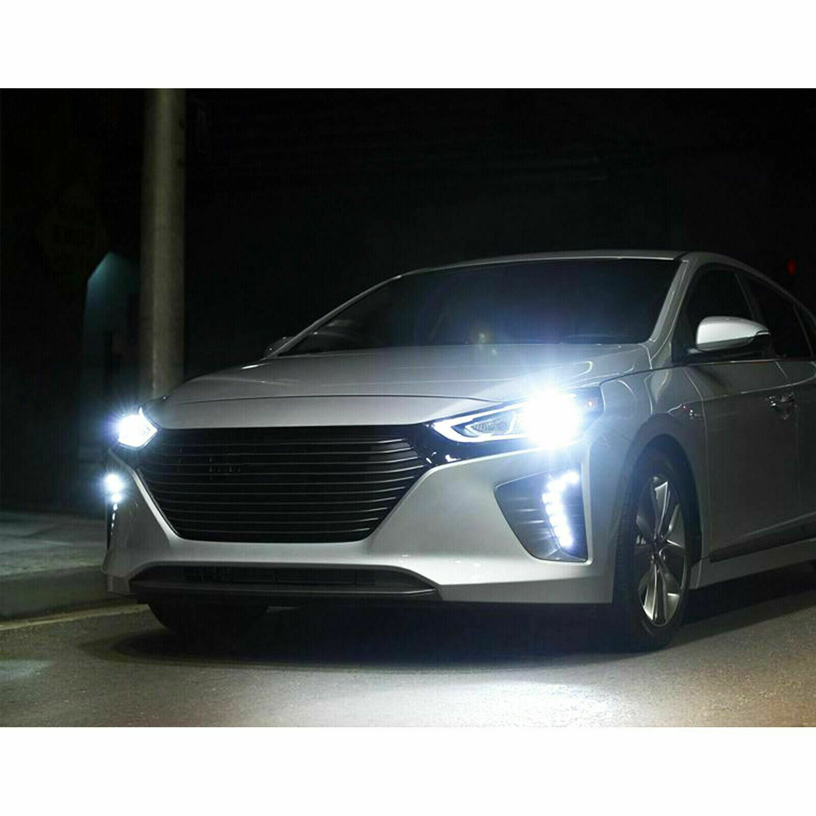 For Chrysler Aspen 2007-2009 Combo 9008 H13 9145 LED Headlight Fog Light 4xBulbs