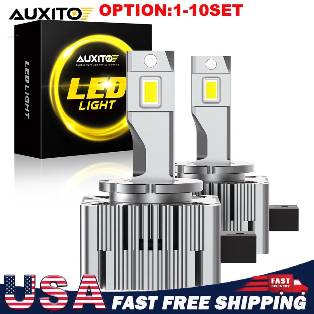 D1S D1R LED Headlight Bulbs Super White HID Xenon Conversion Kit 180W 6000K2-20X