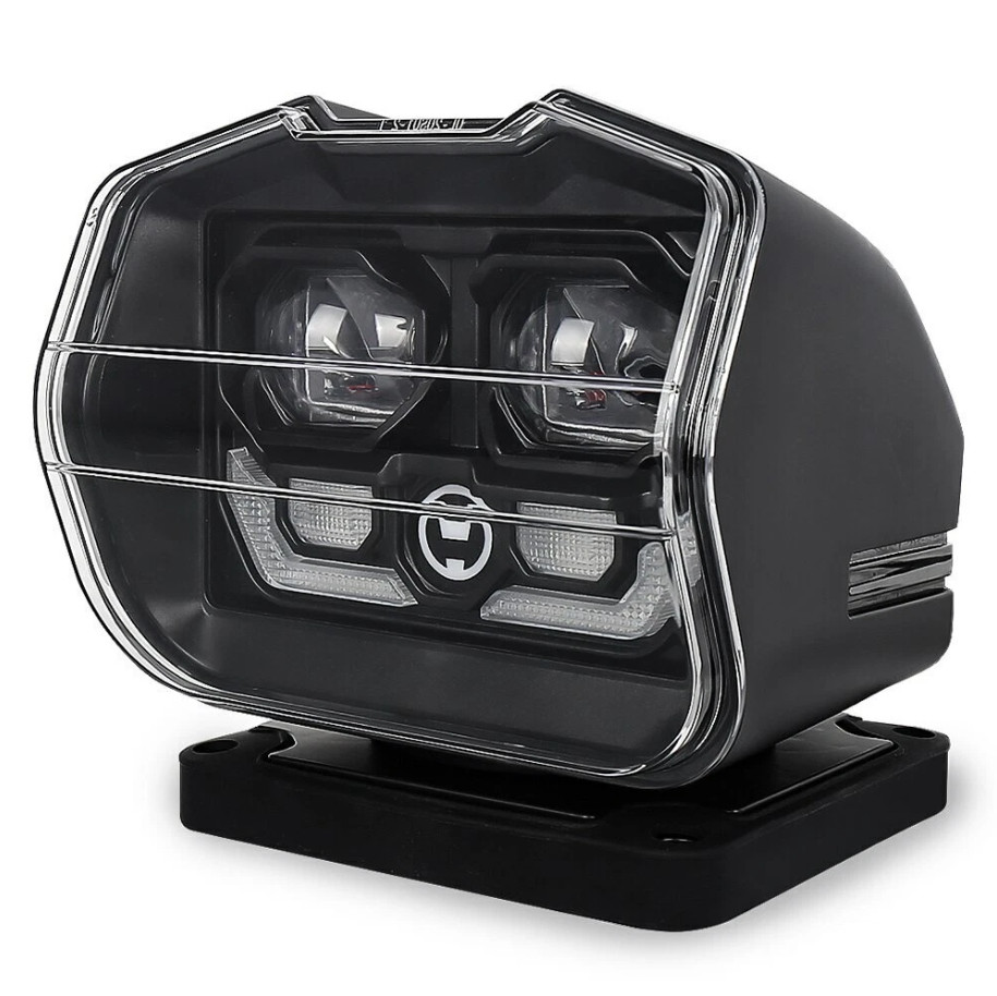 LED Searchlight Wireless for Offroad Truck Marine 360° Remote Control Spotlight