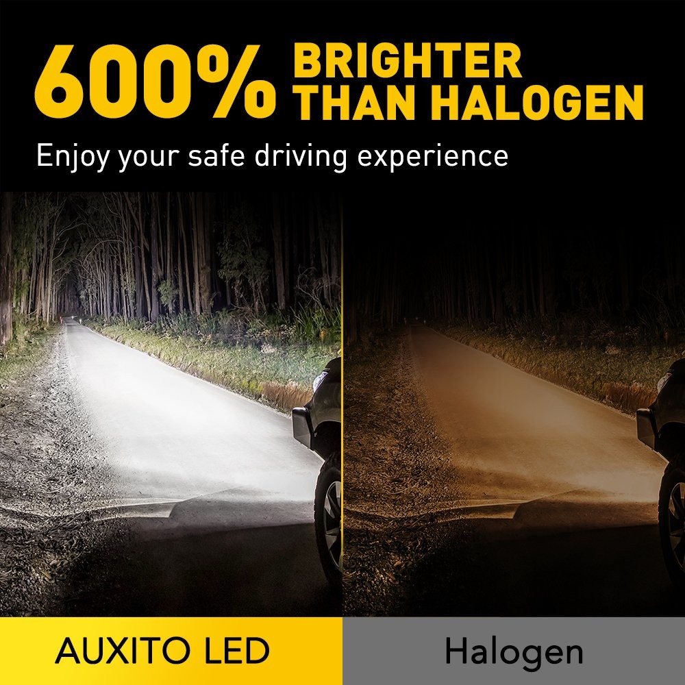4x 9005+H11 LED Headlight High Low Beam Bulbs Kit Super White Bright Lamps M6 EA