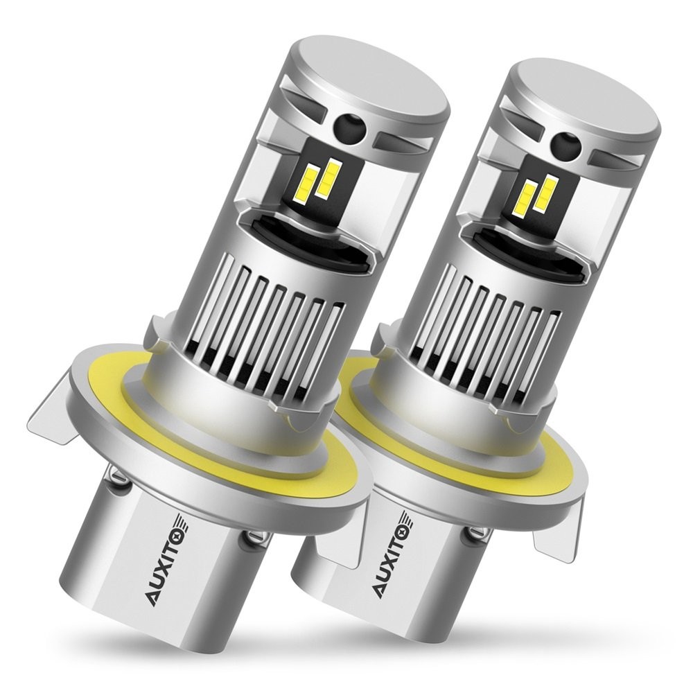 AUXITO H13 9008 White 72000LM LED Headlight Bulbs High Low Beam Canbus 2-20X