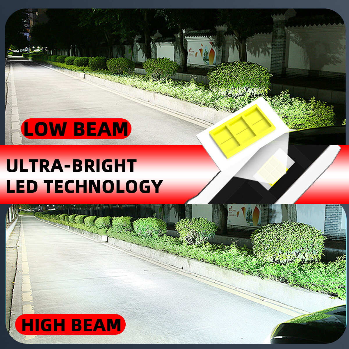 For Mercury Milan 2010-11 LED Headlight KIT Combo Bulbs High Low Fog Beam 6000k
