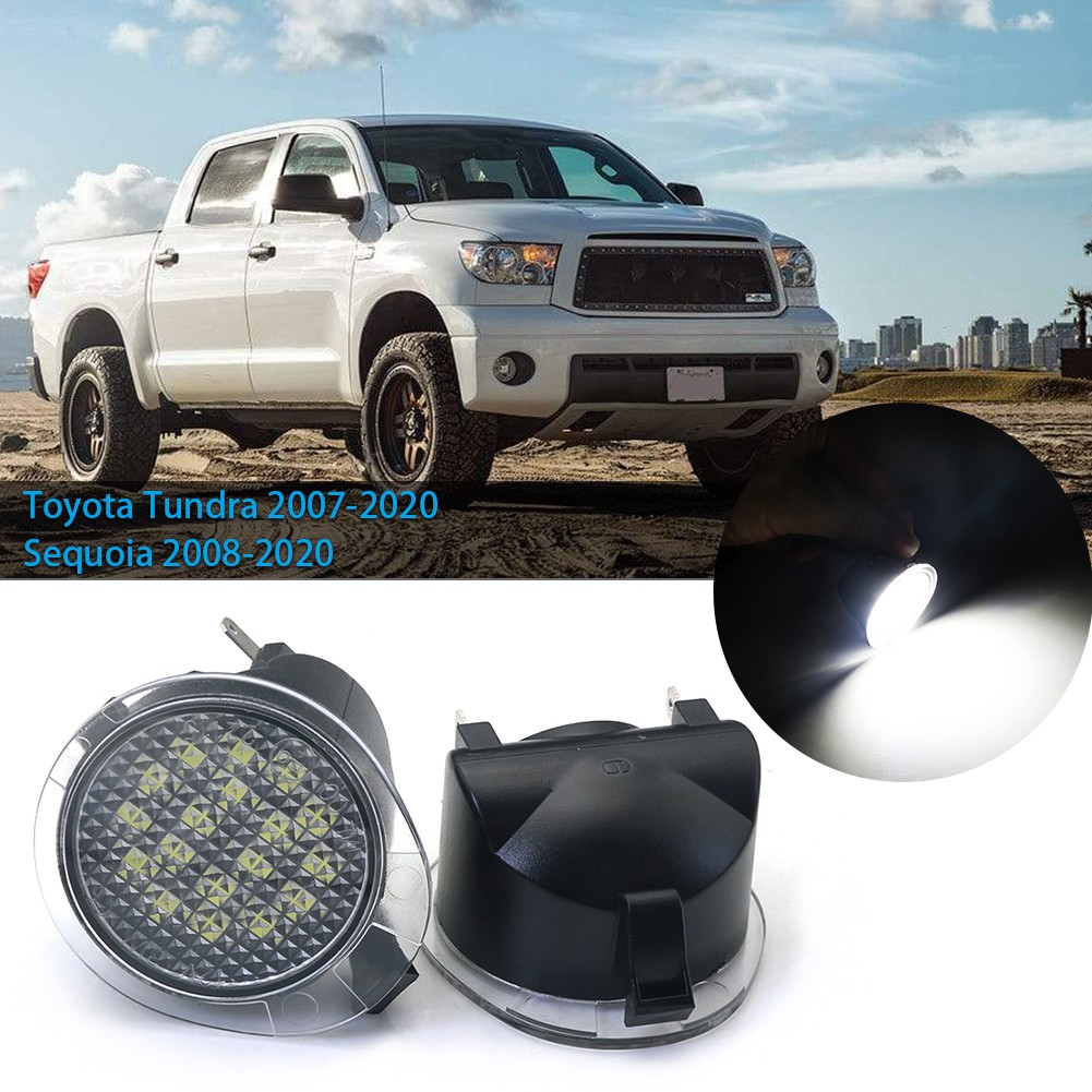 18 LED Under Side View Mirror Puddle Light Leap For Ford Edge 2015 – 2016 2Pcs