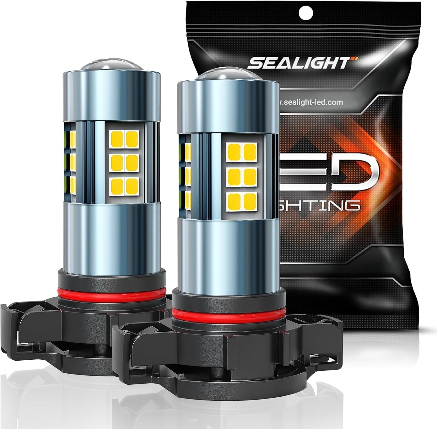 Enhanced 5202 Fog Lights with 360-Degree Illumination – Easy Install, Pack of 2