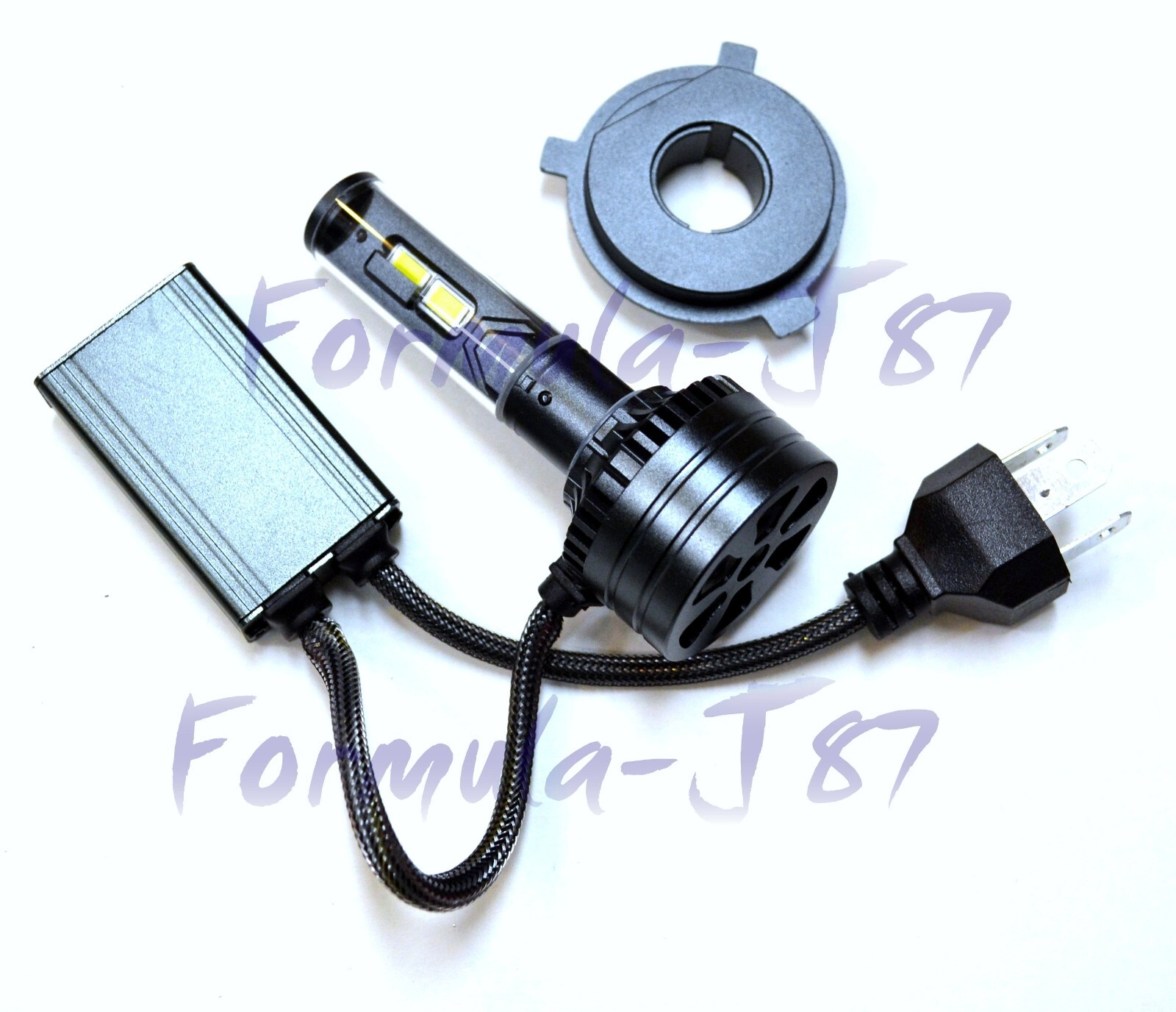 LED Kit F15 140W 9003 HB2 H4 5000K White Two Bulbs Headlight Replacement Lamp OE