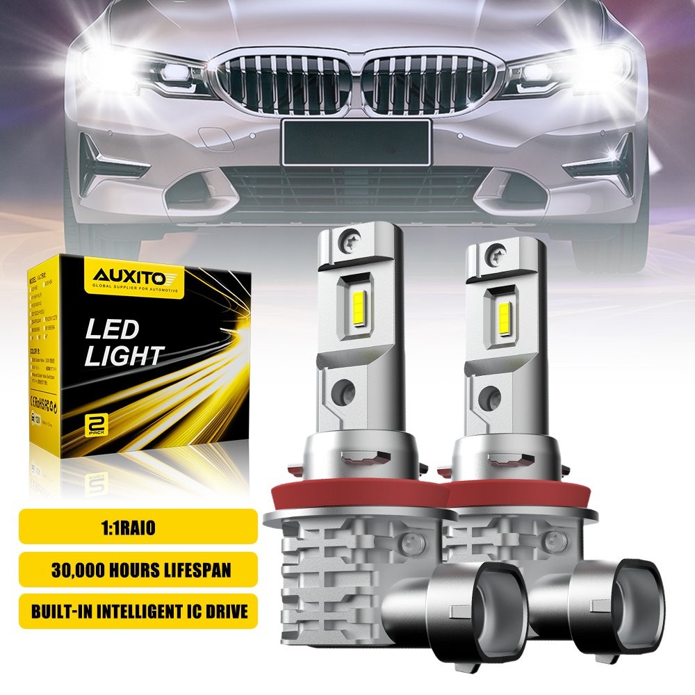 H11 H9 H8 LED Headlight Bulb Low Beam Fog Light 100W 36000LM 6500K White 2-10x