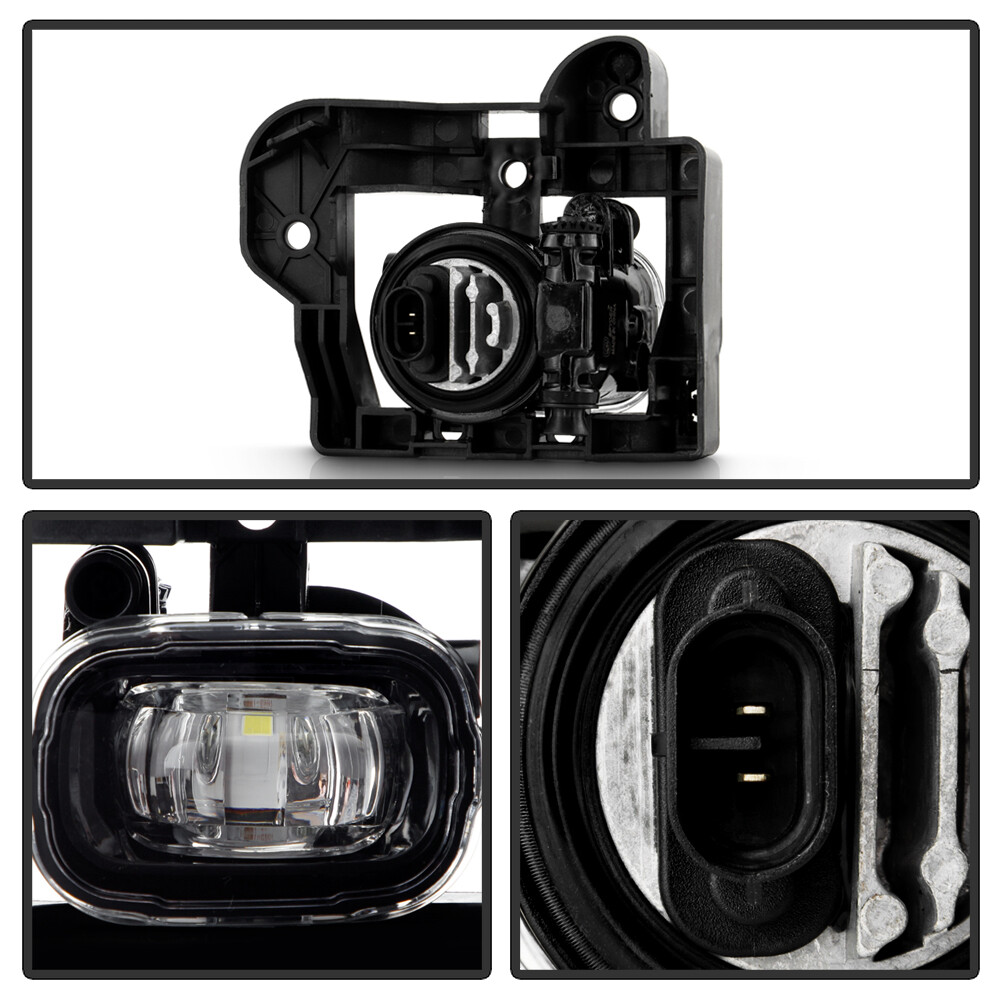 For 2021-2023 Nissan Rogue LED Bumper Fog Lights Driving Lamps w/Switch Pair Set