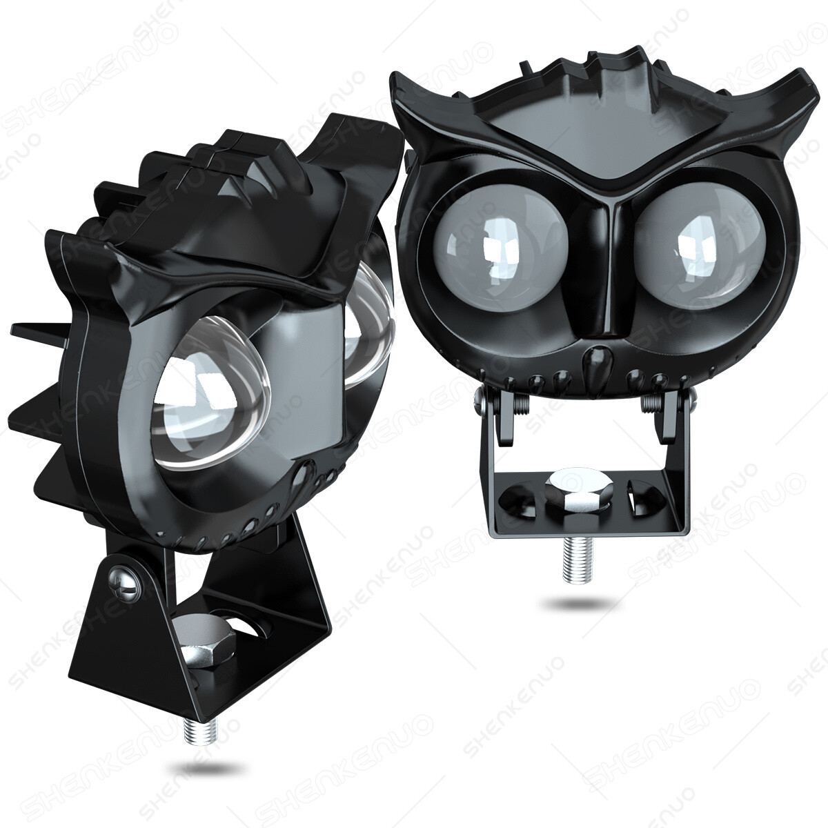 Owl LED Work Light Bar Fog Driving Spot Pods Off Road SUV ATV Truck Yellow White
