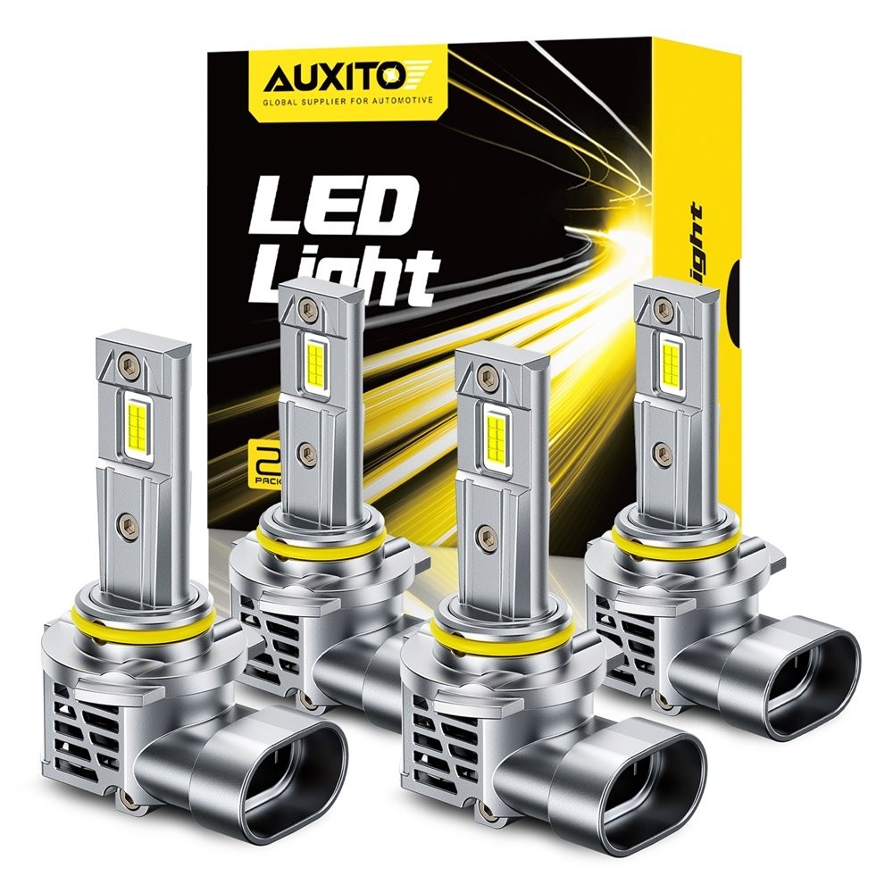 4-40PC AUXITO 9005 9006 LED Headlight Kit Bulbs High Low White 60000LM 6500K M6S
