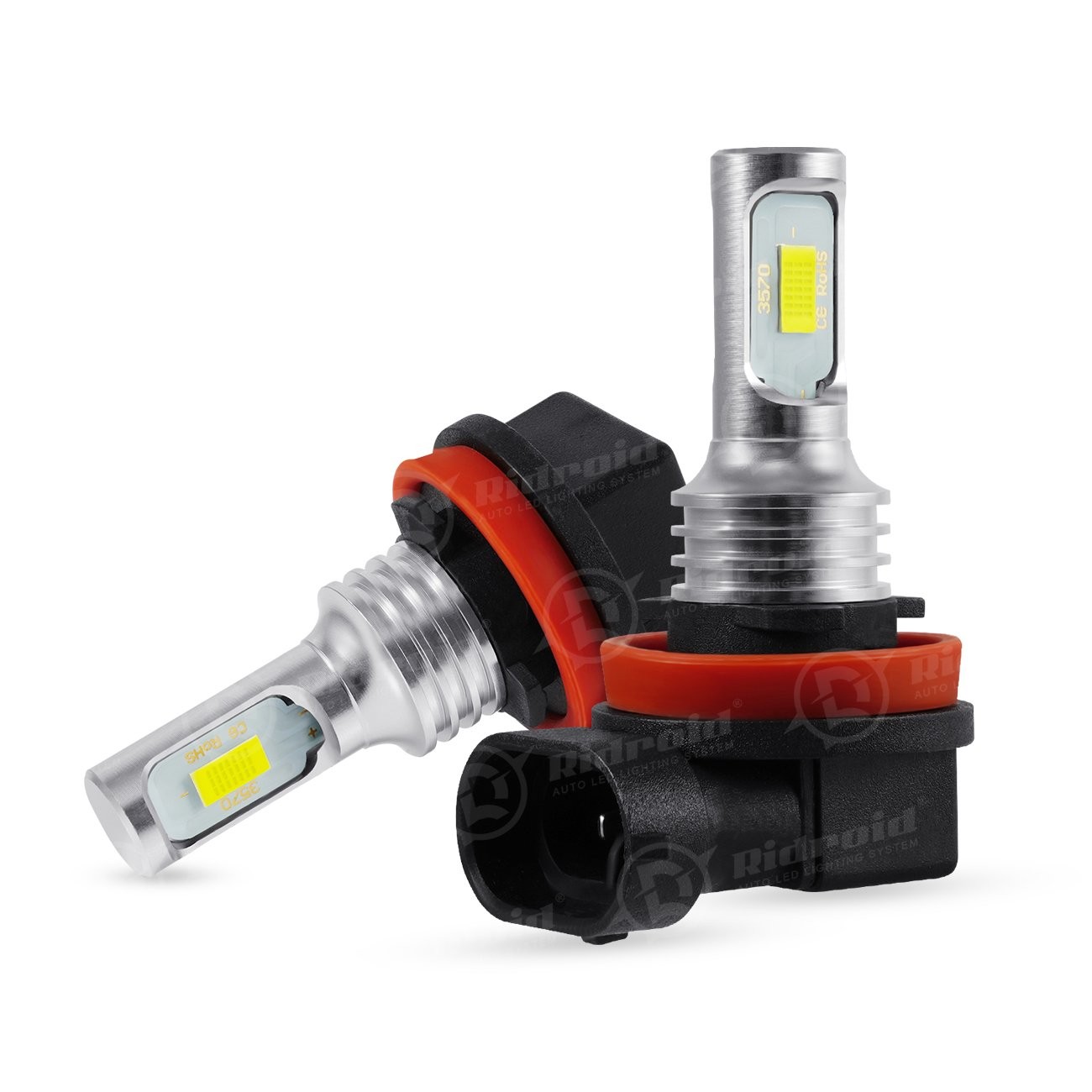 H11 9005 LED Headlight KIT Combo Bulbs 8000K High&Low Beam Super Bright Ice Blue