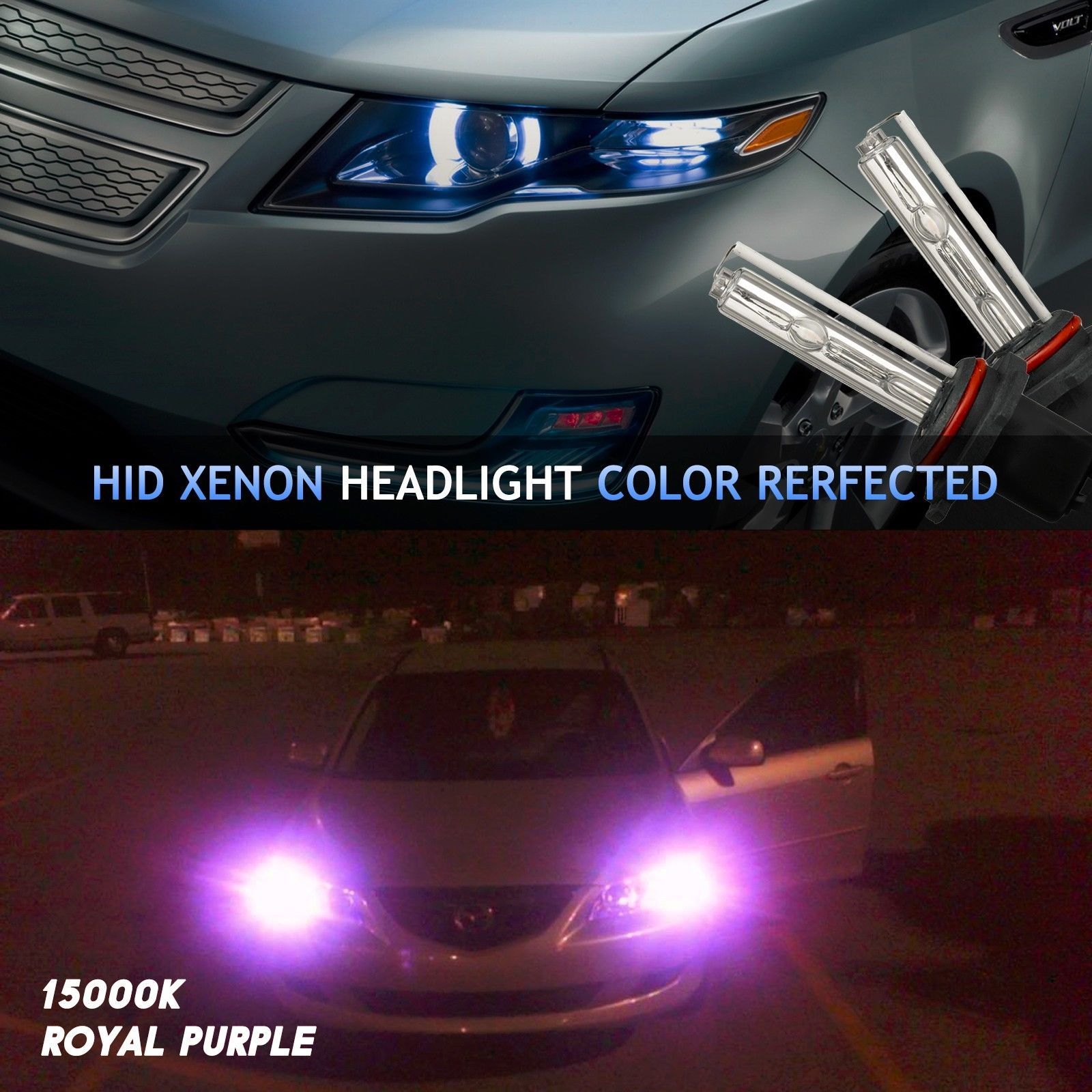 XENTEC AC 35w HID Kit 9005 9006 H1 H3 H4 H7 H10 H11 H13 H16 5202 6000K 5K Xenon