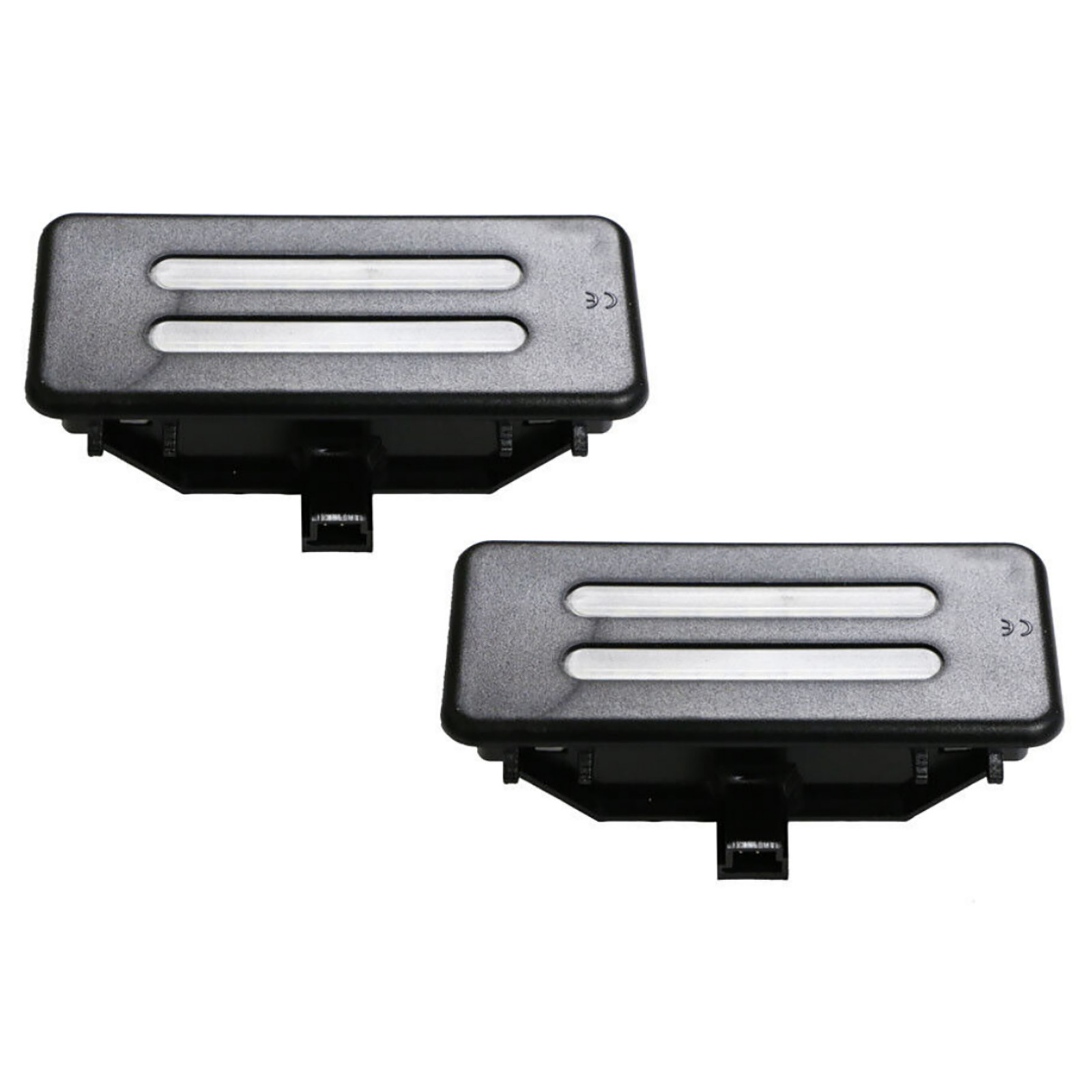 2Pcs New Sun Visor Vanity Mirror LED Lights Car Replacement For BMW E60 E60N E61