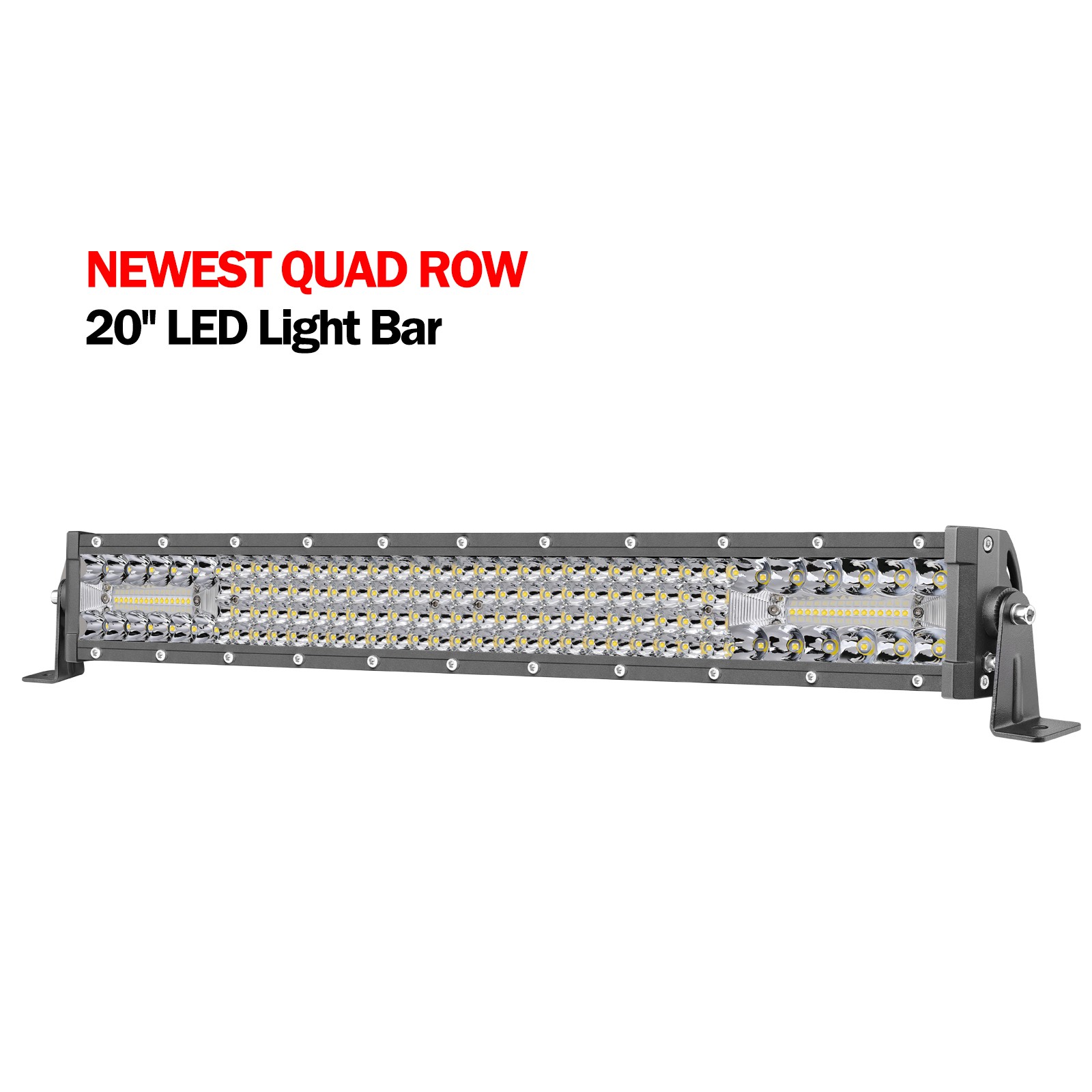 20″30″40″54″ LED Work Light Bar Driving Truck ATV Offroad For Jeep Wrangler JK
