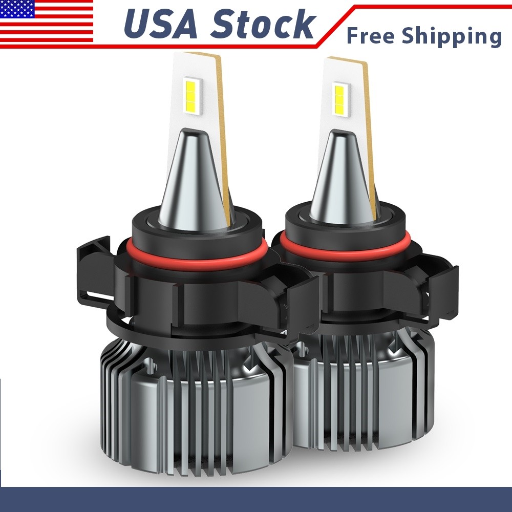 LED PSX24W 2504 28W 6500K Two Bulbs Driving Fog Light Lamp Replacement Plug Play