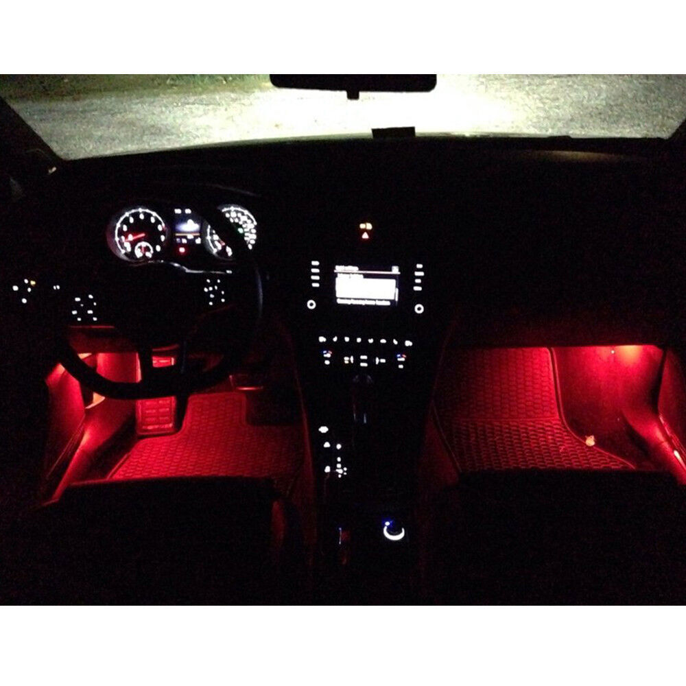 Car CANBUS Error Free 5050-SMD LED Bulbs for Audi VW Indoor Light Footwell Lamp