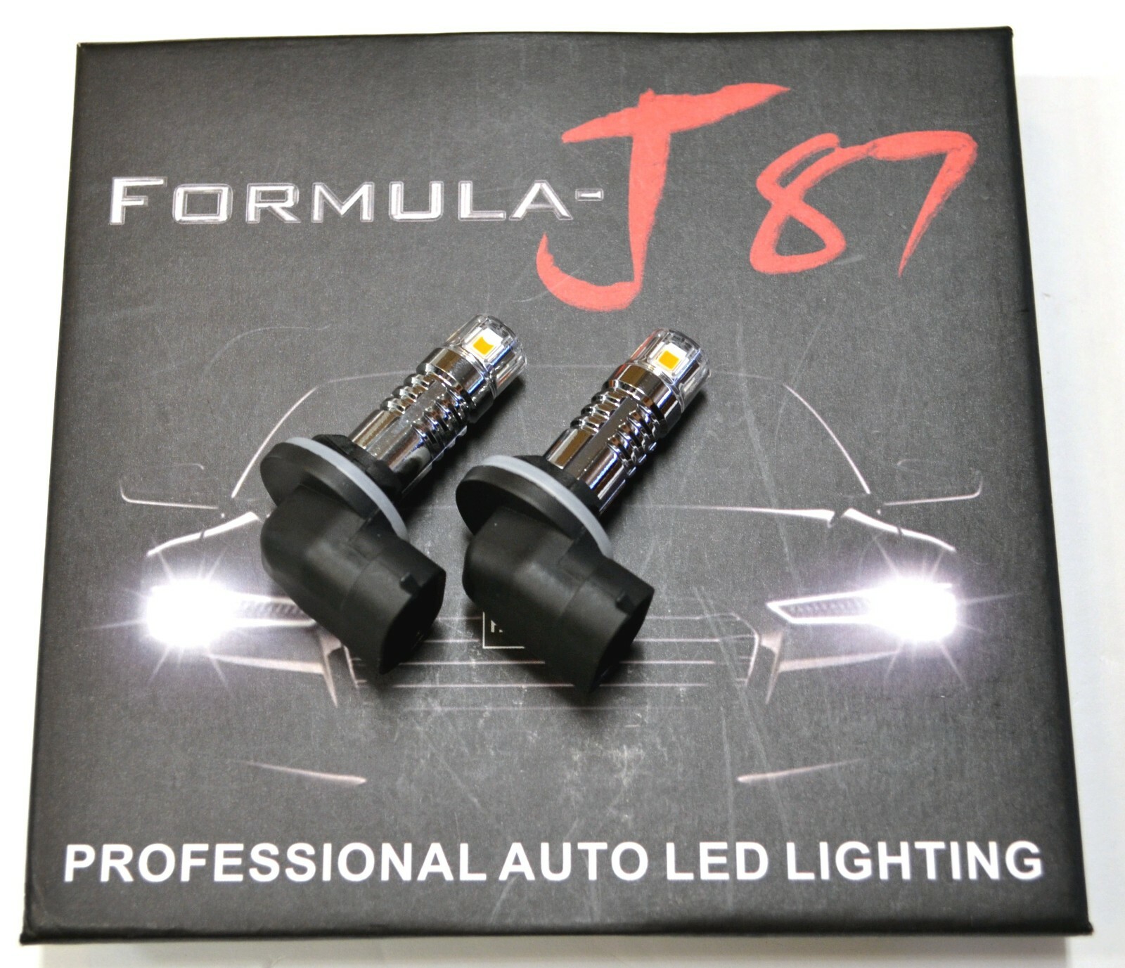 LED 20W 881 H27 Amber Two Bulbs Fog Light Replacement Upgrade Lamp Stock Fit OE
